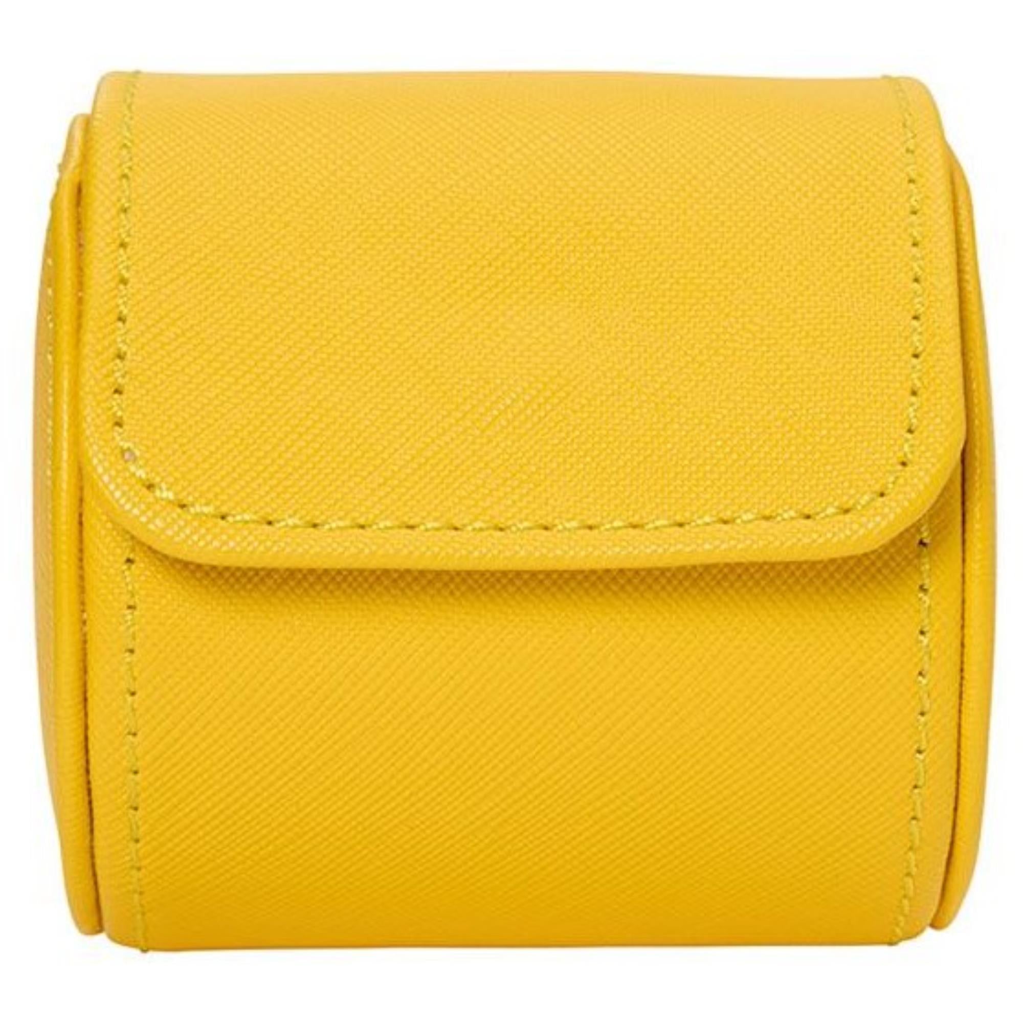 WOLF Tutti Frutti Yellow Single Watch Roll 680192