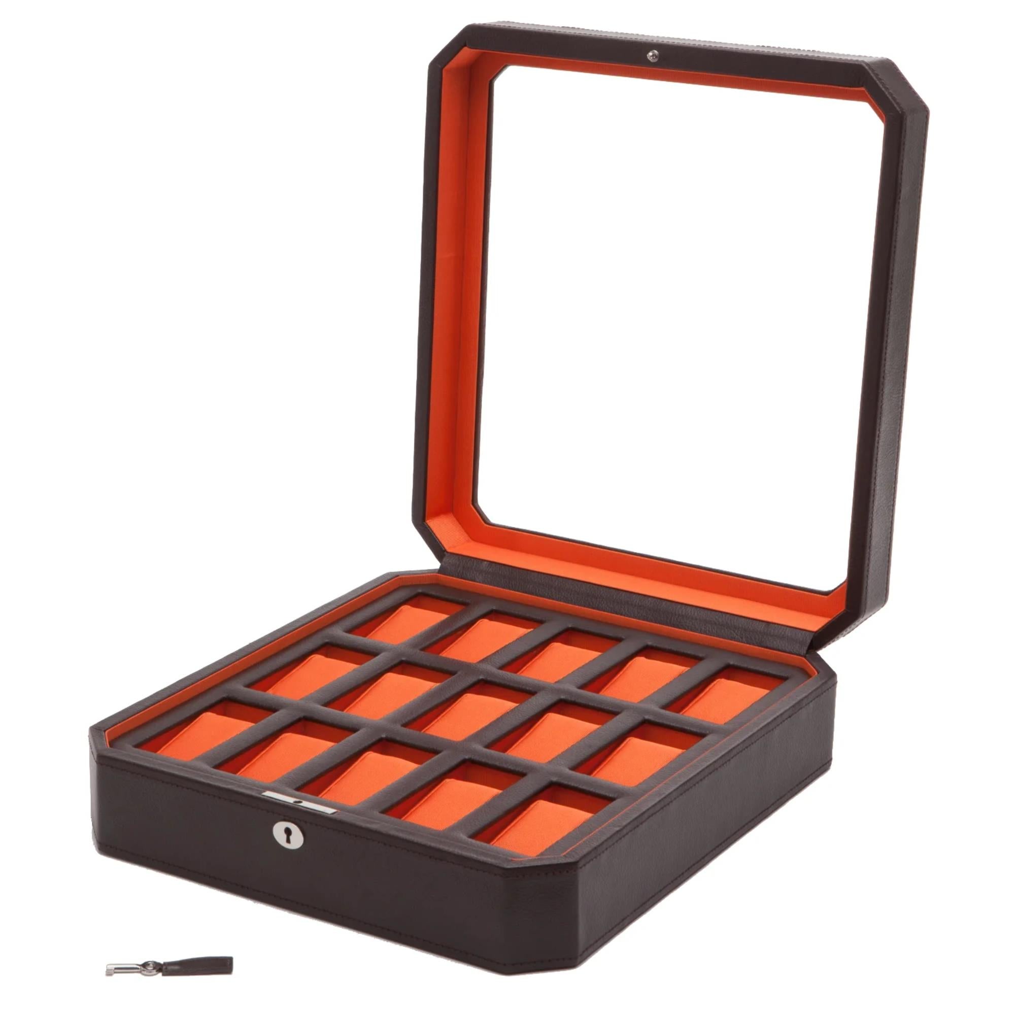 WOLF Windsor Fifteen-Piece Watch Box 458506