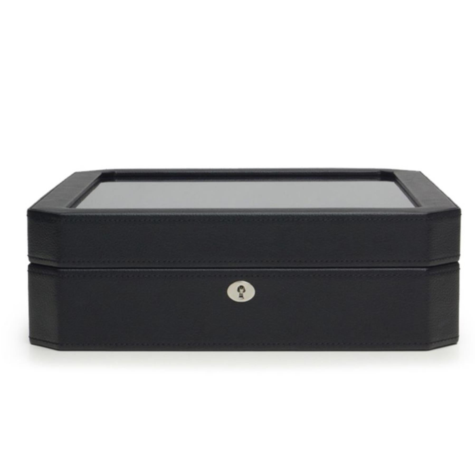 WOLF Windsor 10 Piece Watch Box with Cover 4584029