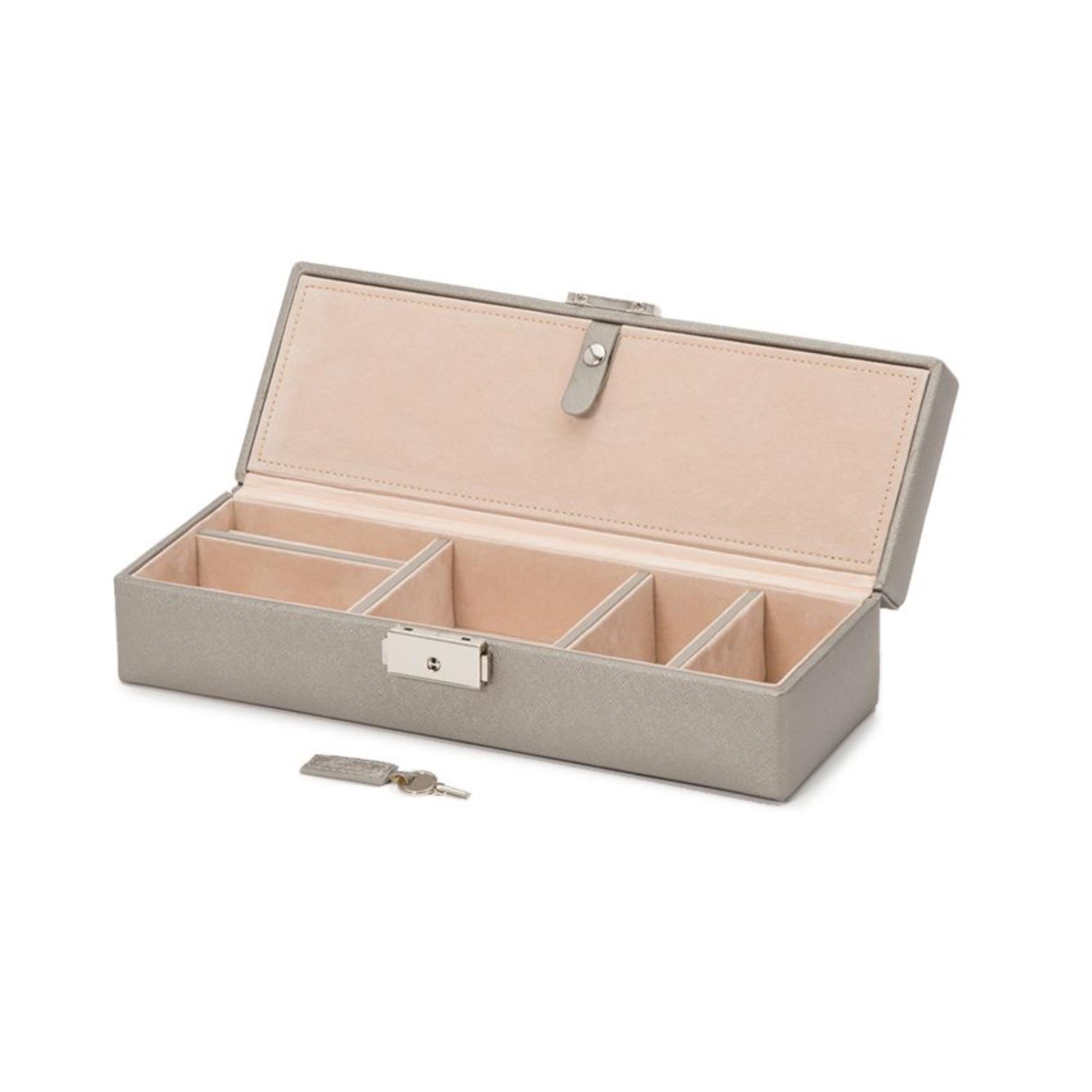 WOLF Heritage Safe Deposit Tan Leather 280334