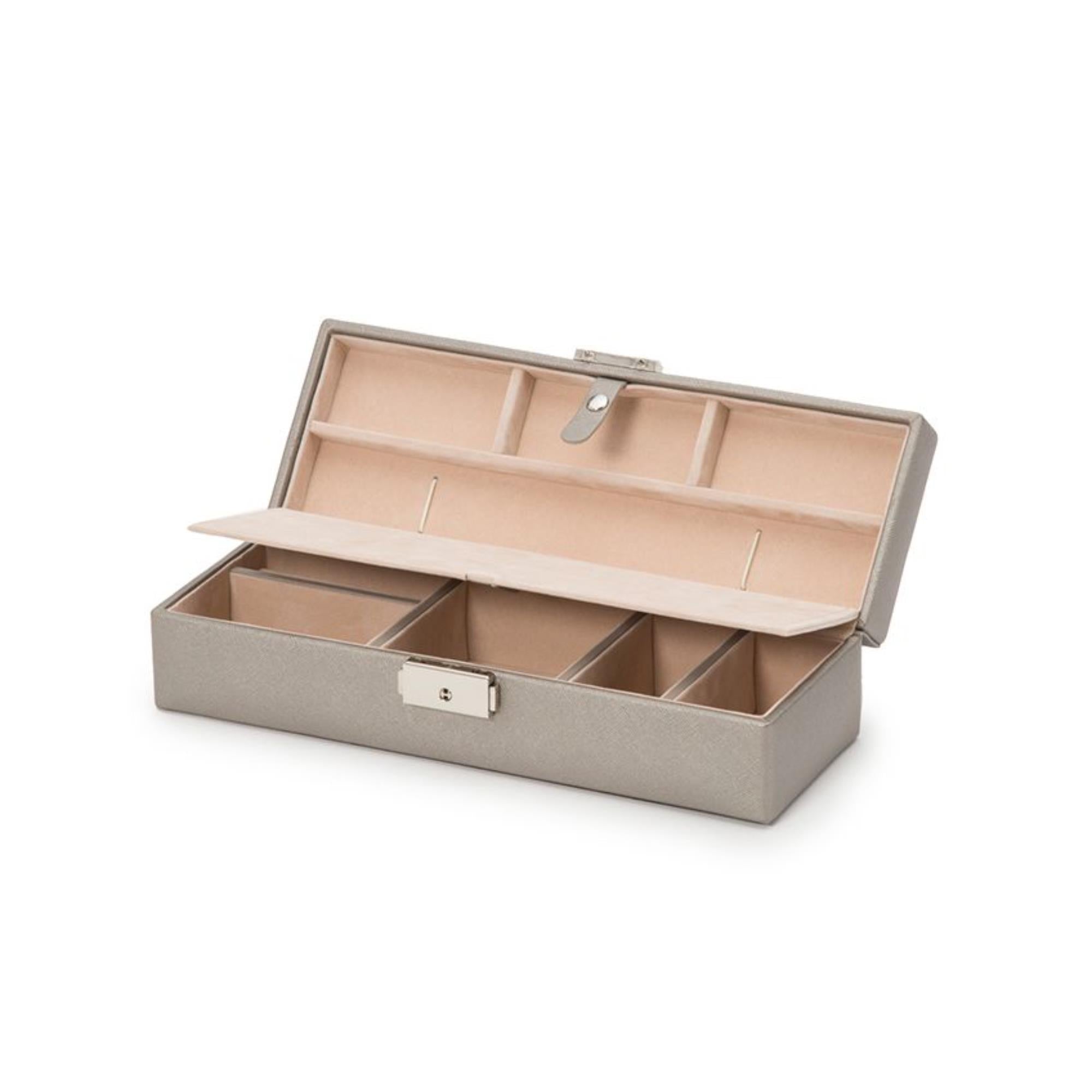 WOLF Heritage Safe Deposit Tan Leather 280334
