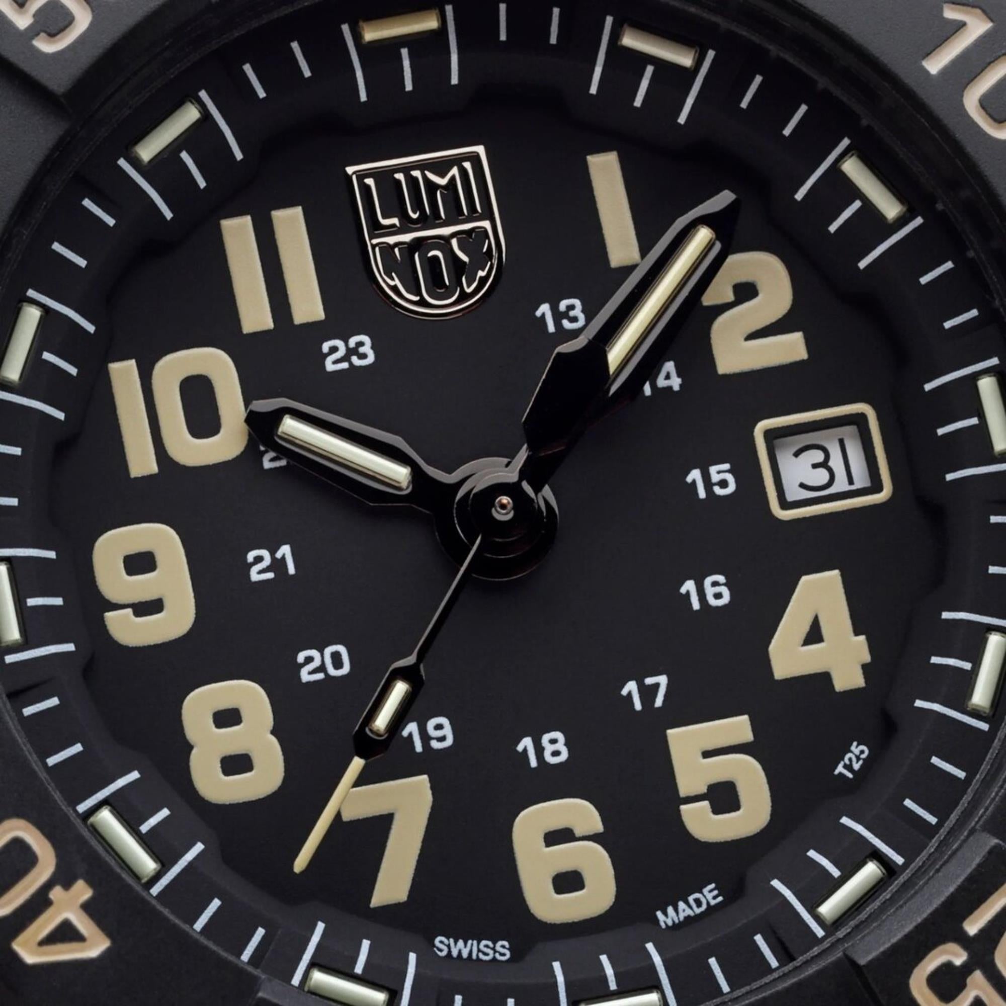 Luminox Navy Seal 3500 Black Dial Carbonox Strap Men's Watch XS.3510