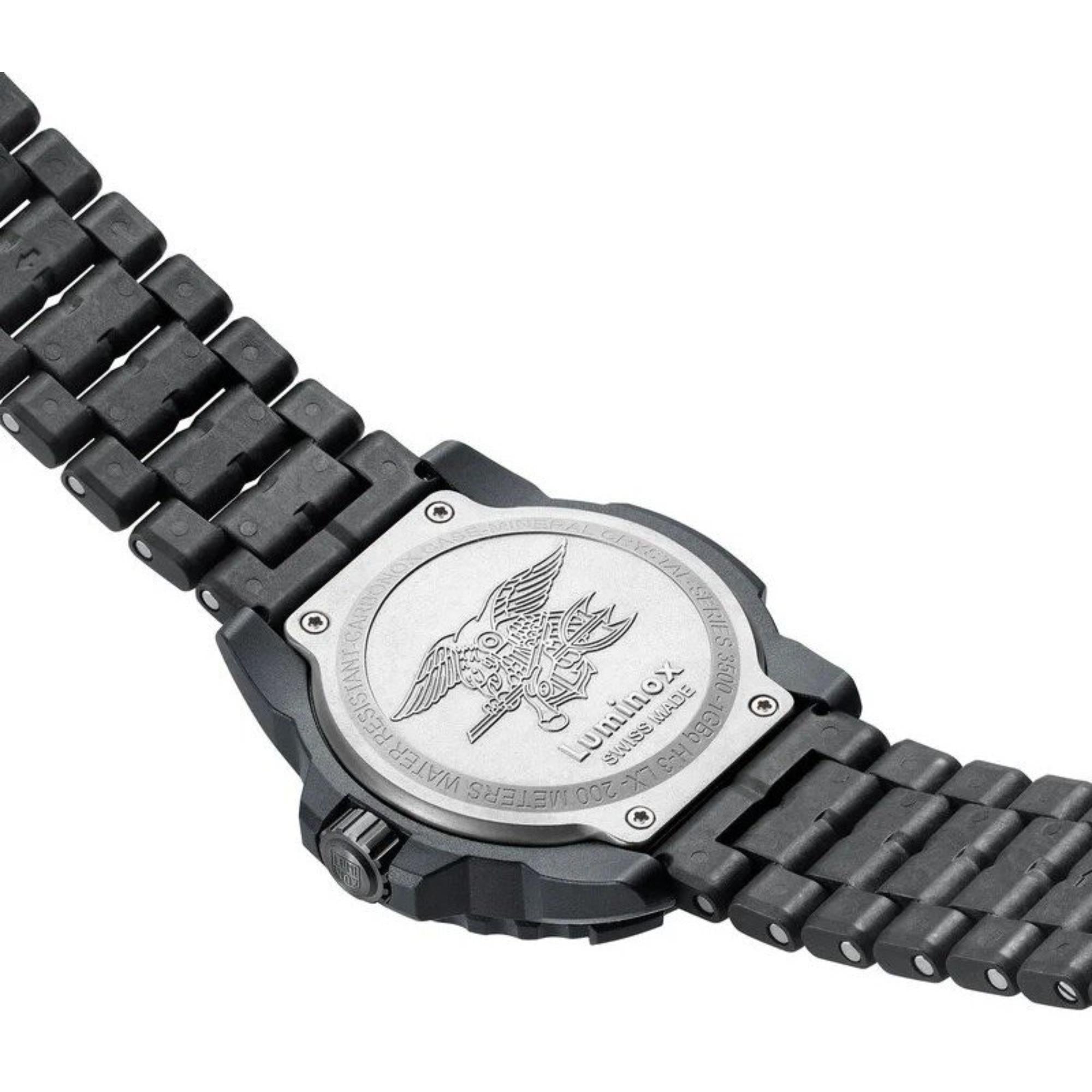 Luminox Navy Seal 3500 Black Dial Carbonox Strap Men's Watch XS.3510