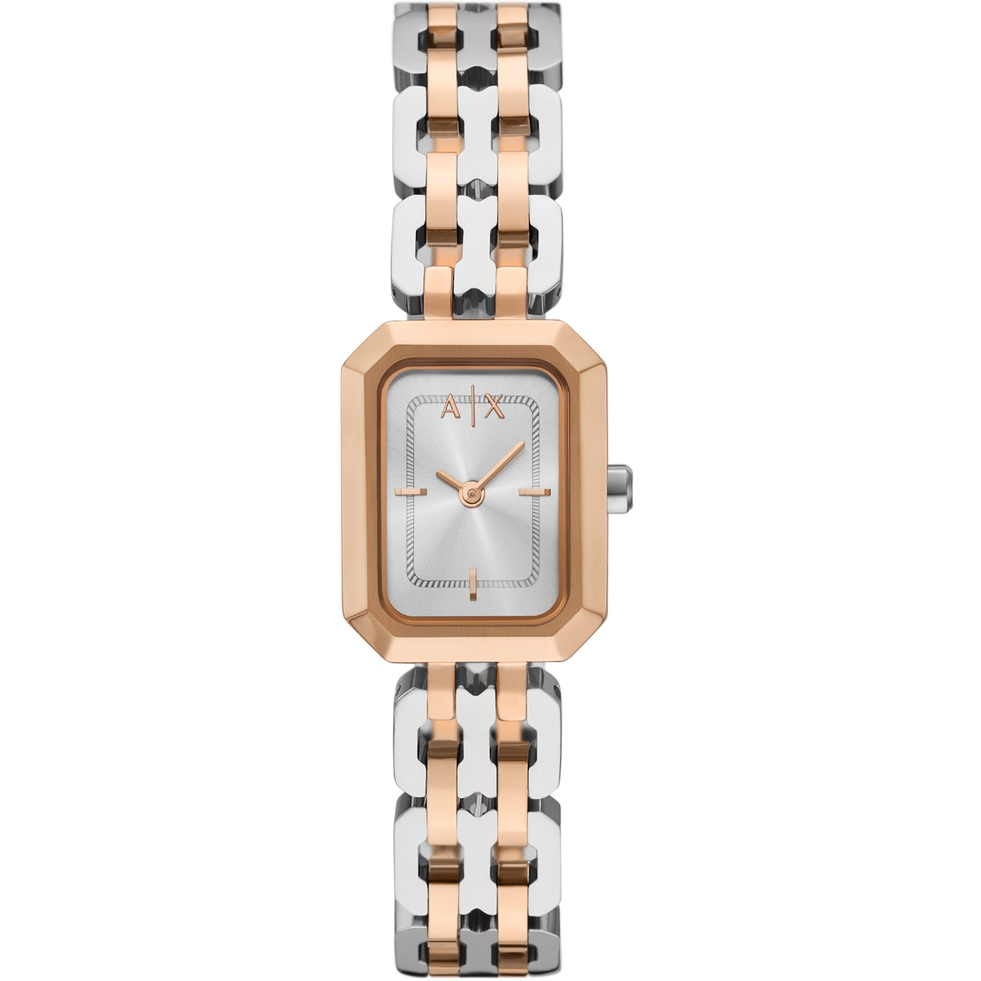 Armani Exchange Faye Silver Dial Stainless Steel Strap Ladies Watch AX5810