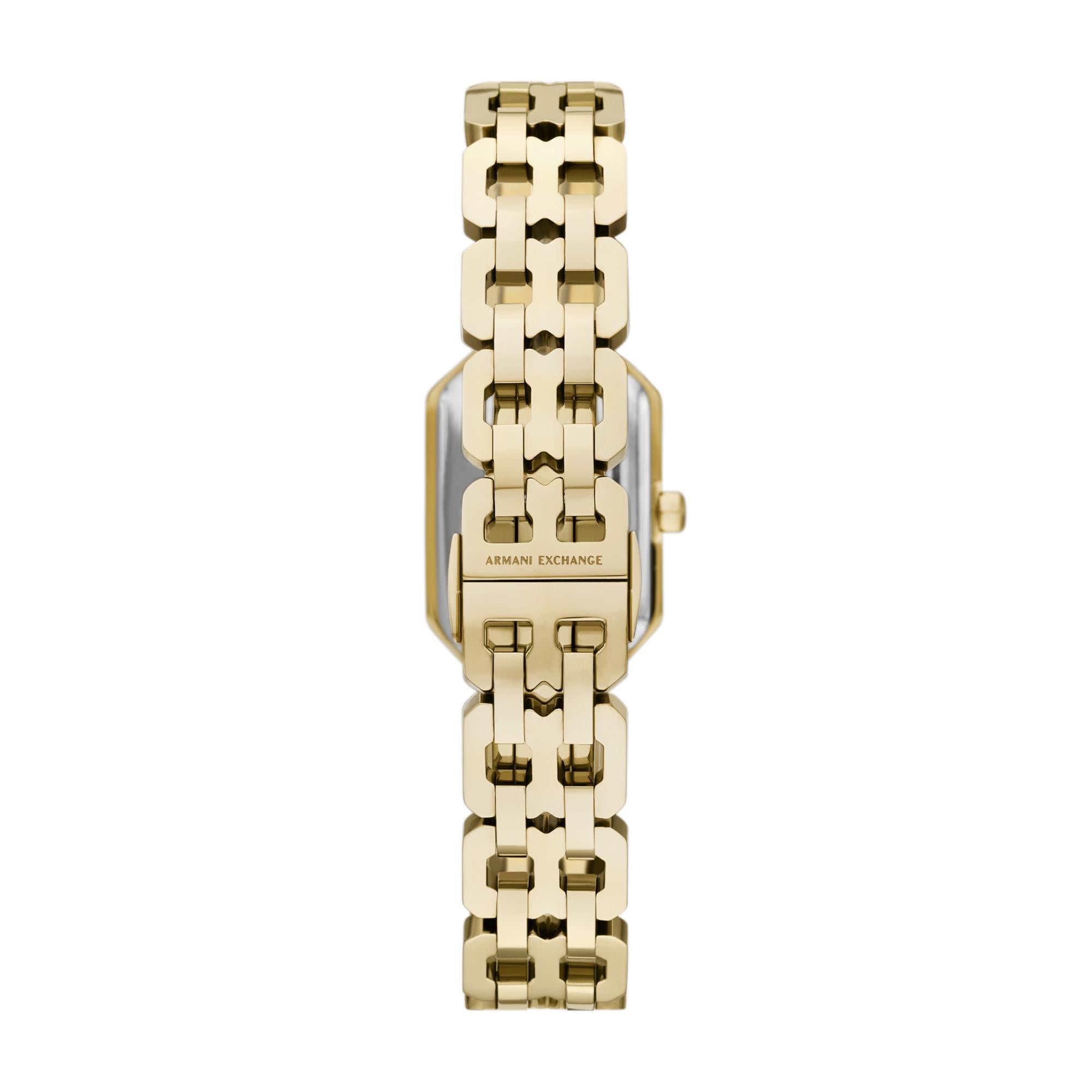 Armani Exchange Faye Quartz Silver Dial Stainless Steel Strap Ladies Watch AX5811
