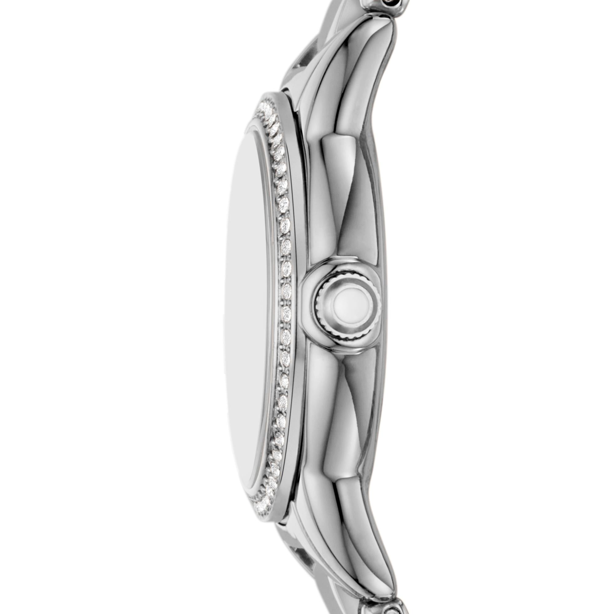Emporio Armani Mia Mother Of Pearl Dial Stainless Steel Strap Ladies Watch AR11669