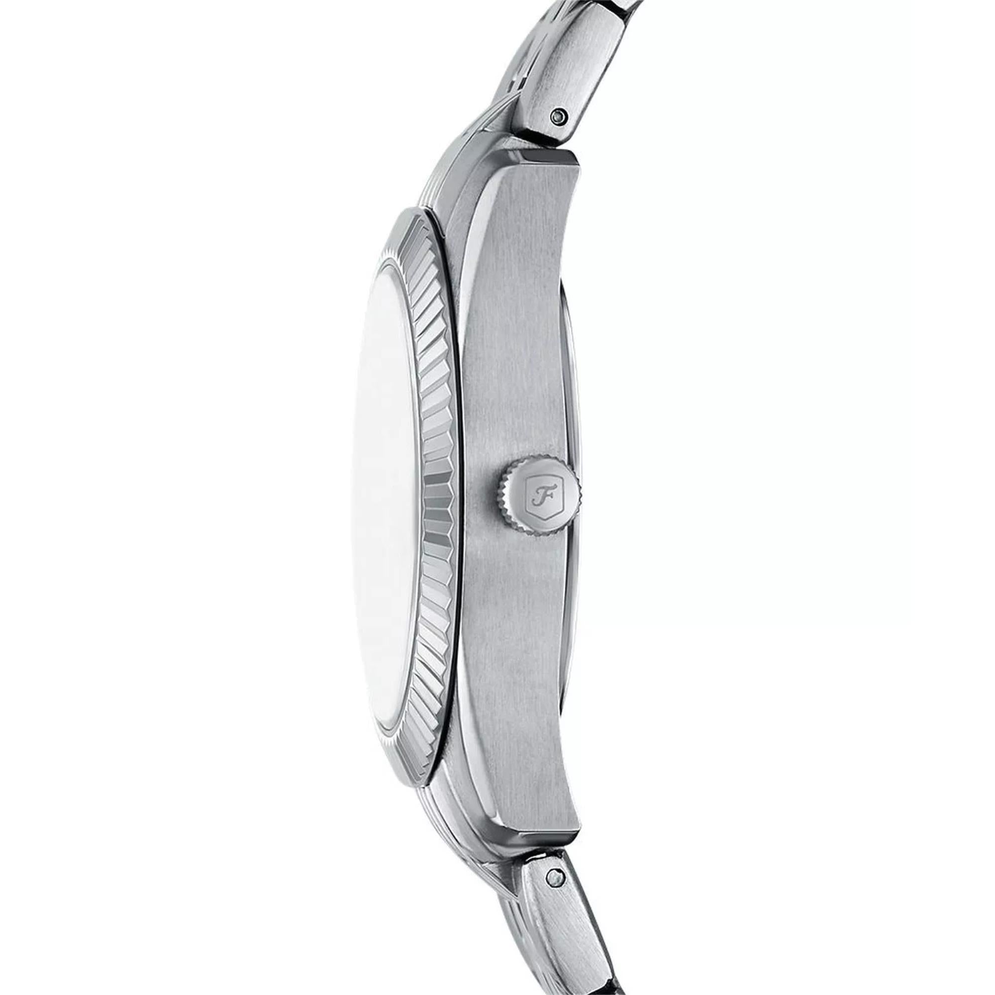 Fossil Scarlette Pink Dial Stainless Steel Strap Ladies Watch ES5403
