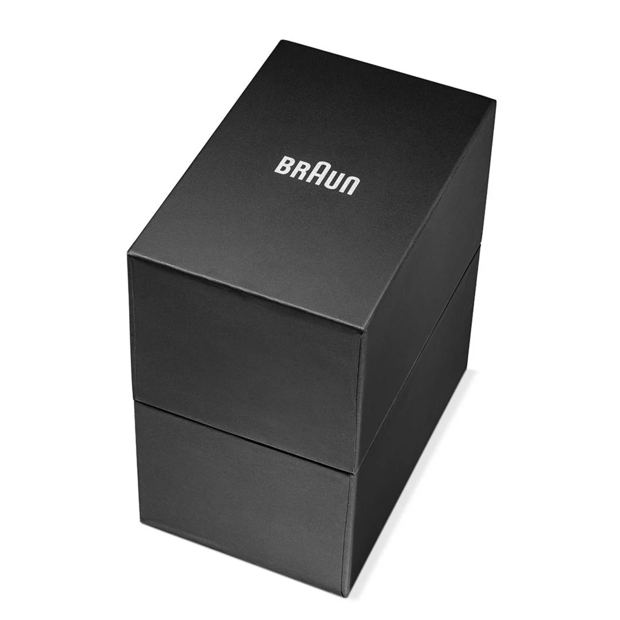 Braun Step Watch Black Dial Silicone Strap Unisex Watch BN0299NBKBKG