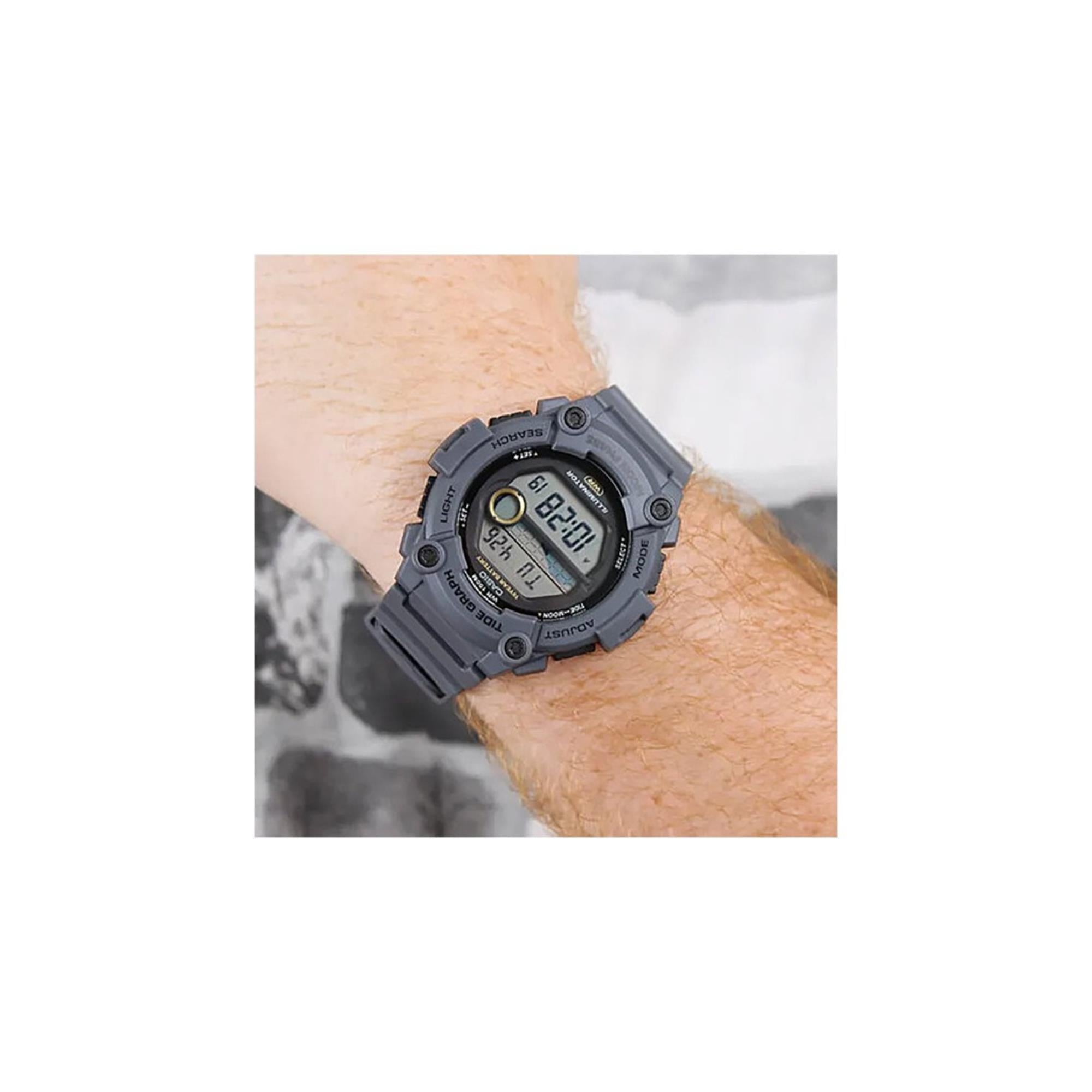 Casio Tide Graph Moon Phase Digital Resin Strap Men's Watch WS-1300H-8AVEF