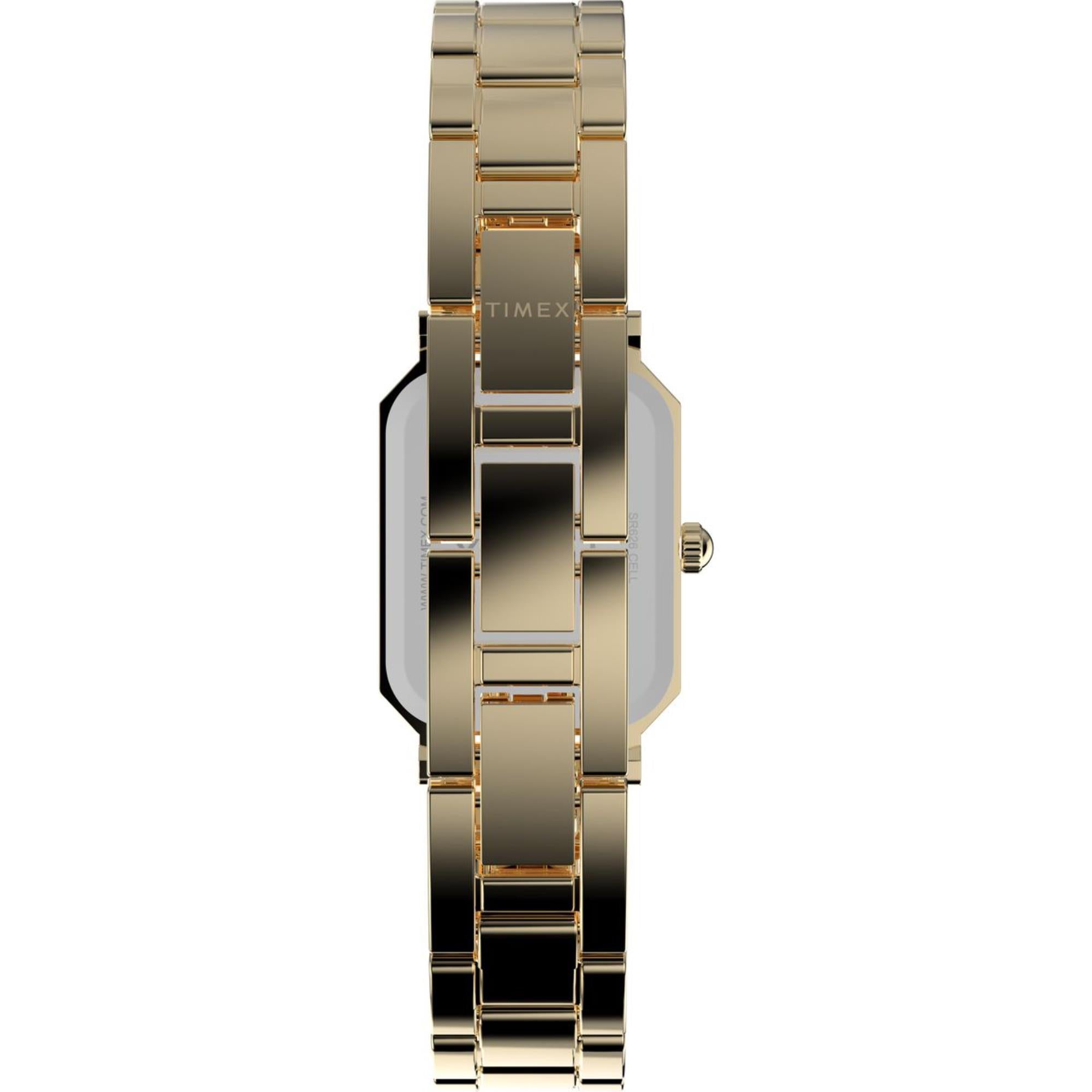 Timex Dress White Dial Stainless Steel Strap Women's Watch TW2Y01200
