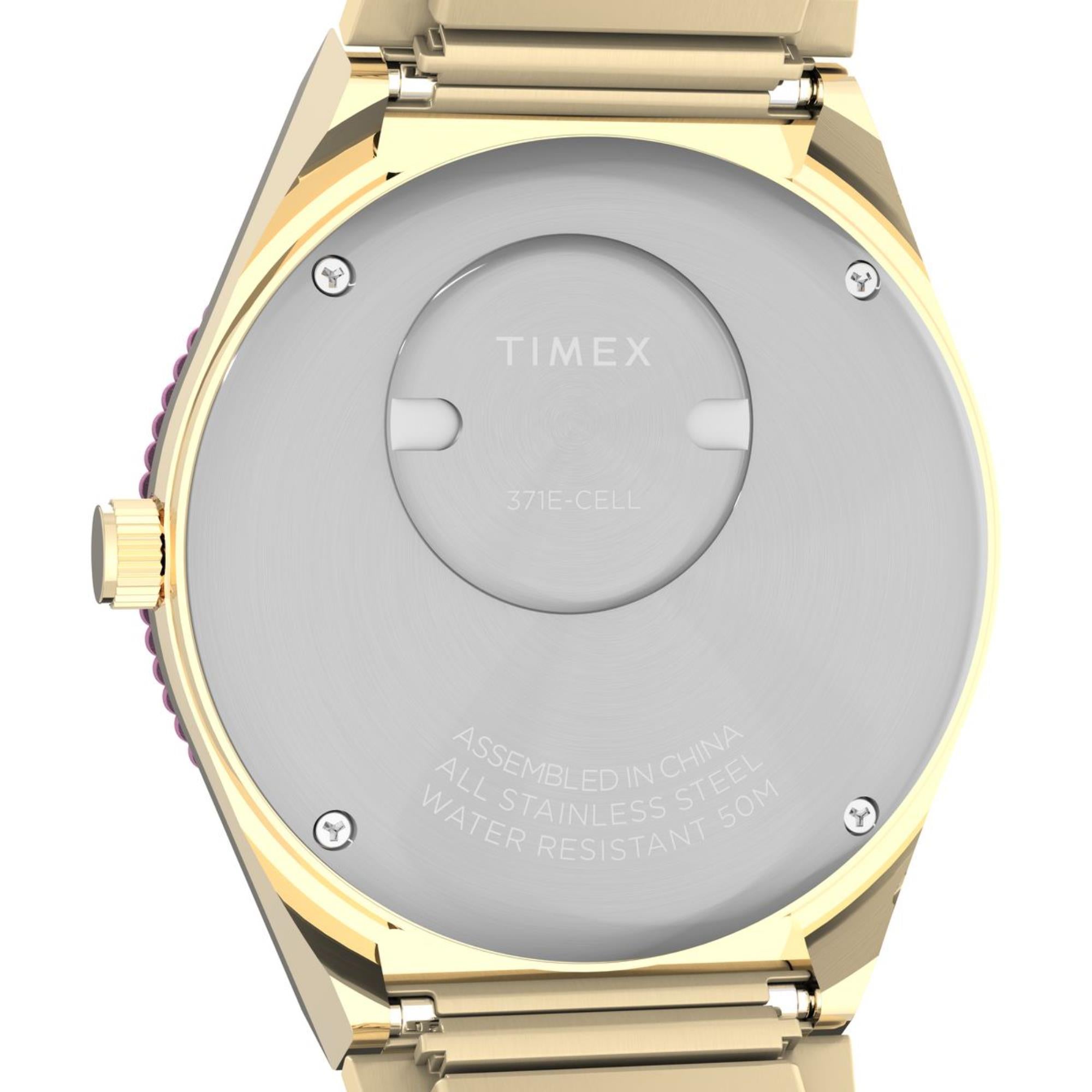 Timex Pink Dial Stainless Steel Expansion Band Women's Watch TW2W87600