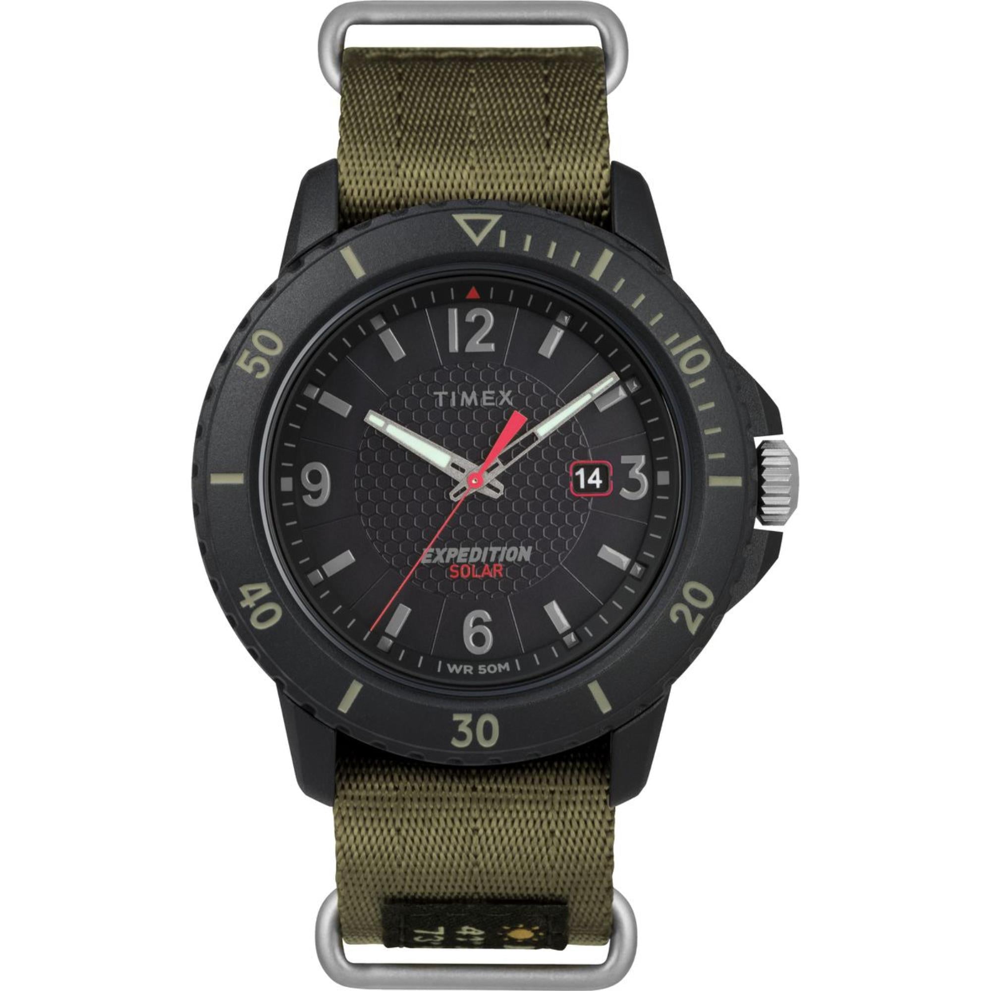 Timex Expedition Gallatin Black Dial Fabric Strap Men's Watch TW4B14500