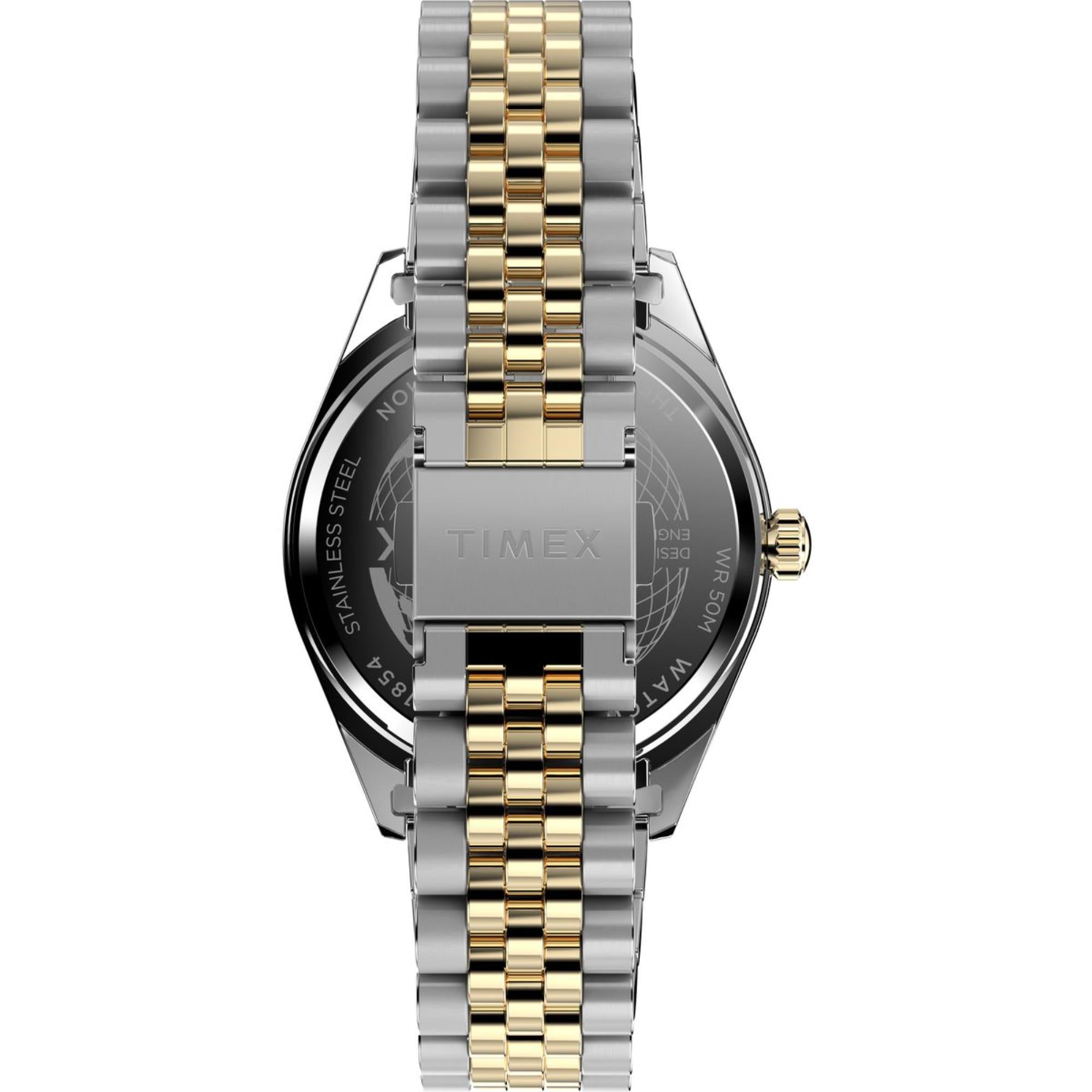 Timex Legacy Quartz Green Dial Stainless Steel Men's Watch TW2W42800