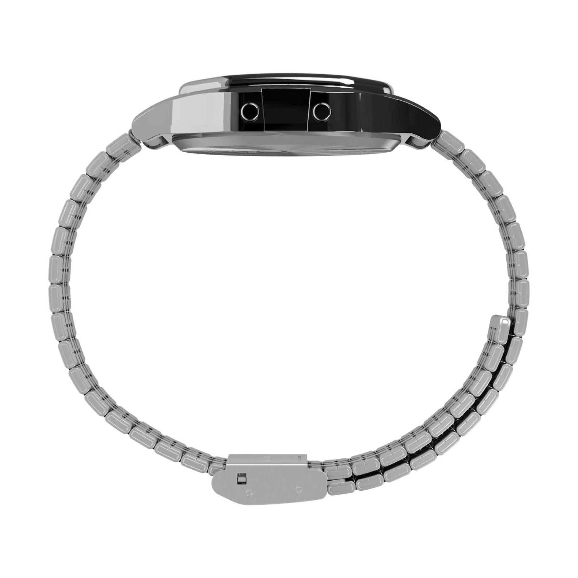 Timex x Peanuts T80 75th Anniversary Edition Digital Stainless Steel Bracelet Men's WatchTW2Y20000