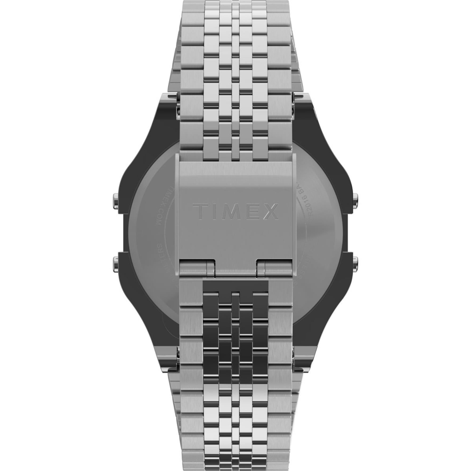 Timex x Peanuts T80 75th Anniversary Edition Digital Stainless Steel Bracelet Men's WatchTW2Y20000