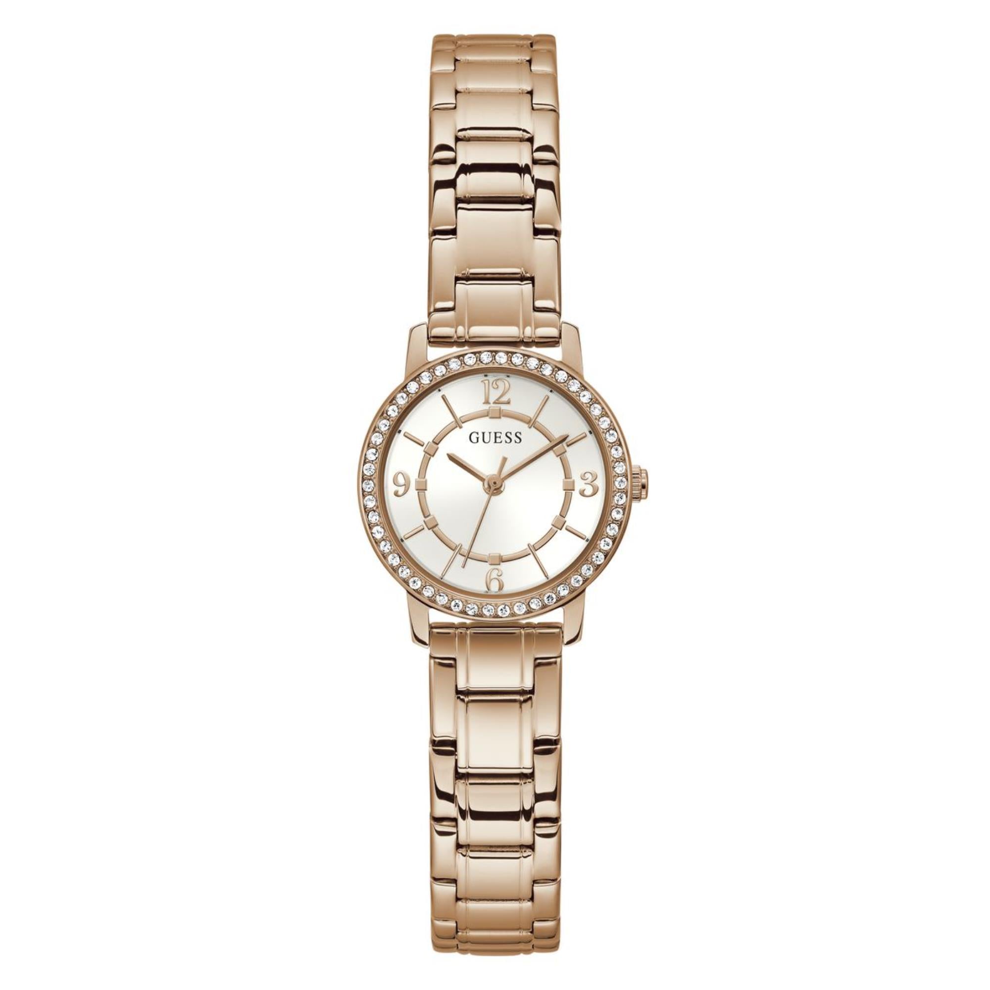 Guess Melody White Dial Stainless Steel Strap Women's Watch GW0468L3