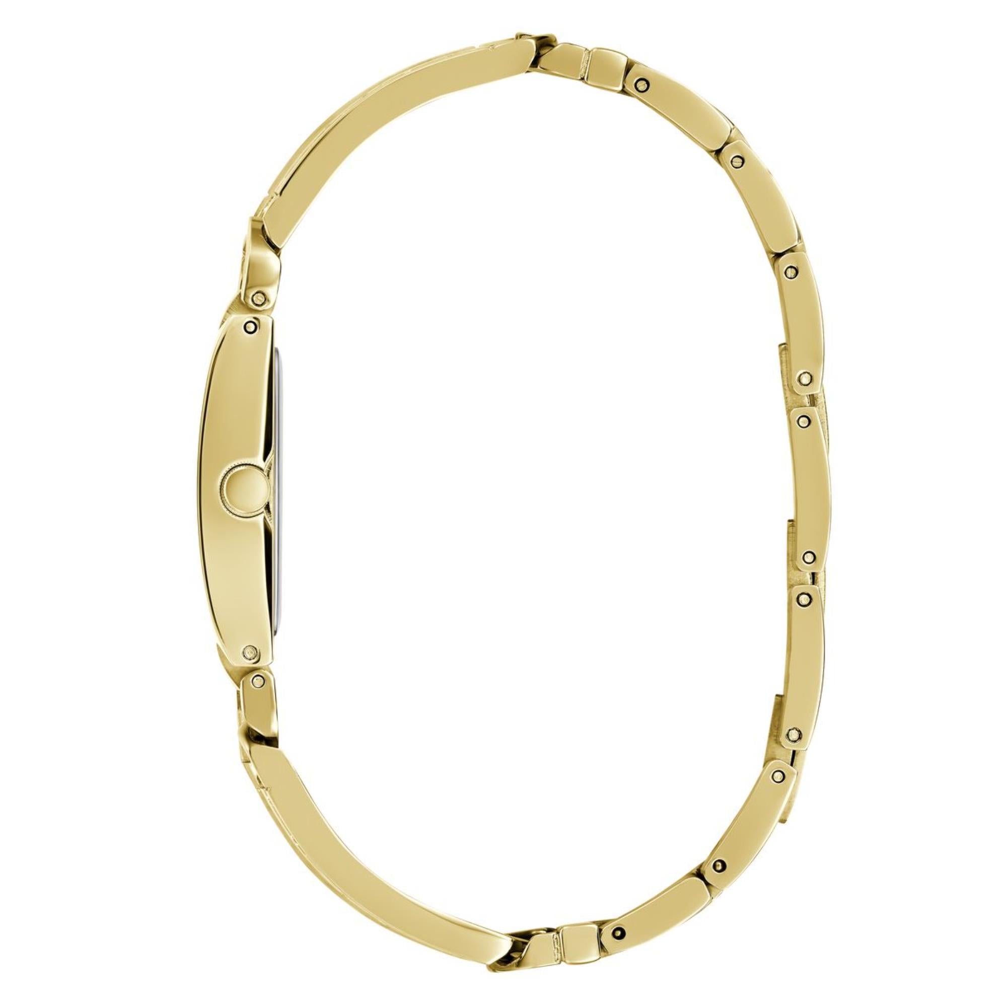 Guess Mod ID Champagne Dial Stainless Steel Strap Women's Watch GW0668L2