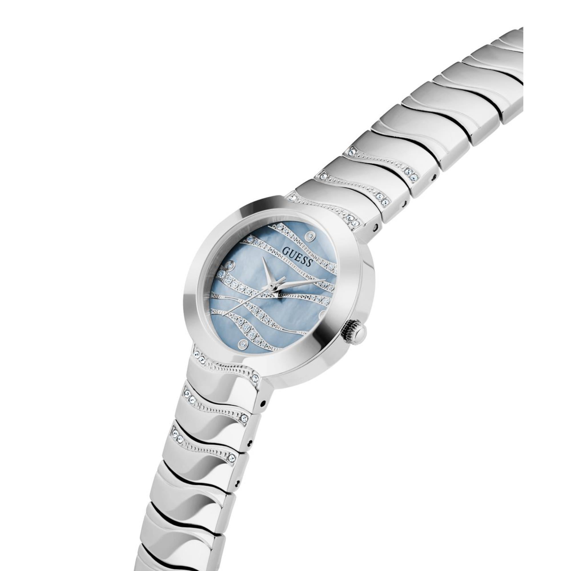 Guess Laguna Blue Dial Stainless Steel Strap Women's Watch GW0871L1