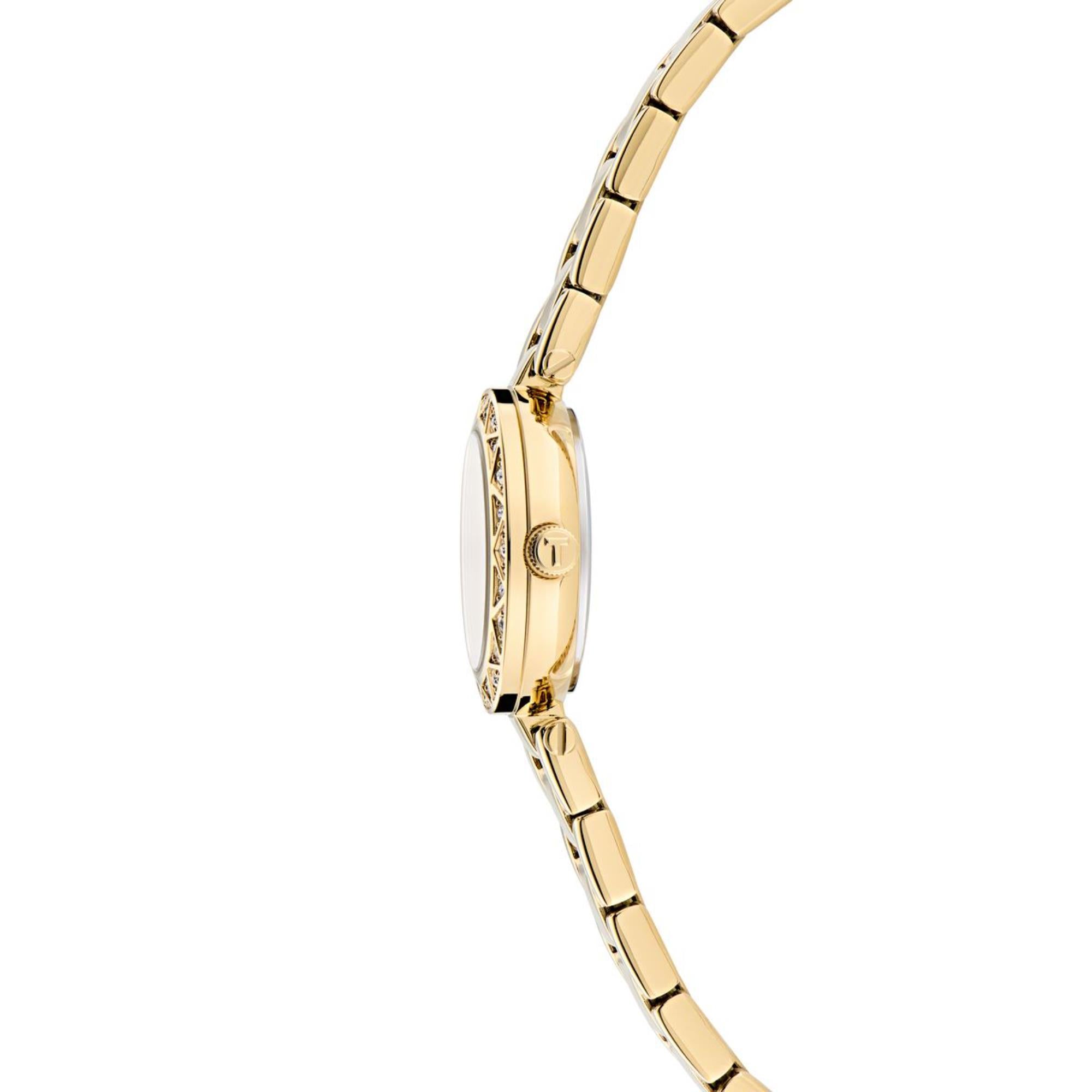 Ted Baker Jolyye Gold Dial Stainless Steel Strap Ladies Watch BKPJLS505
