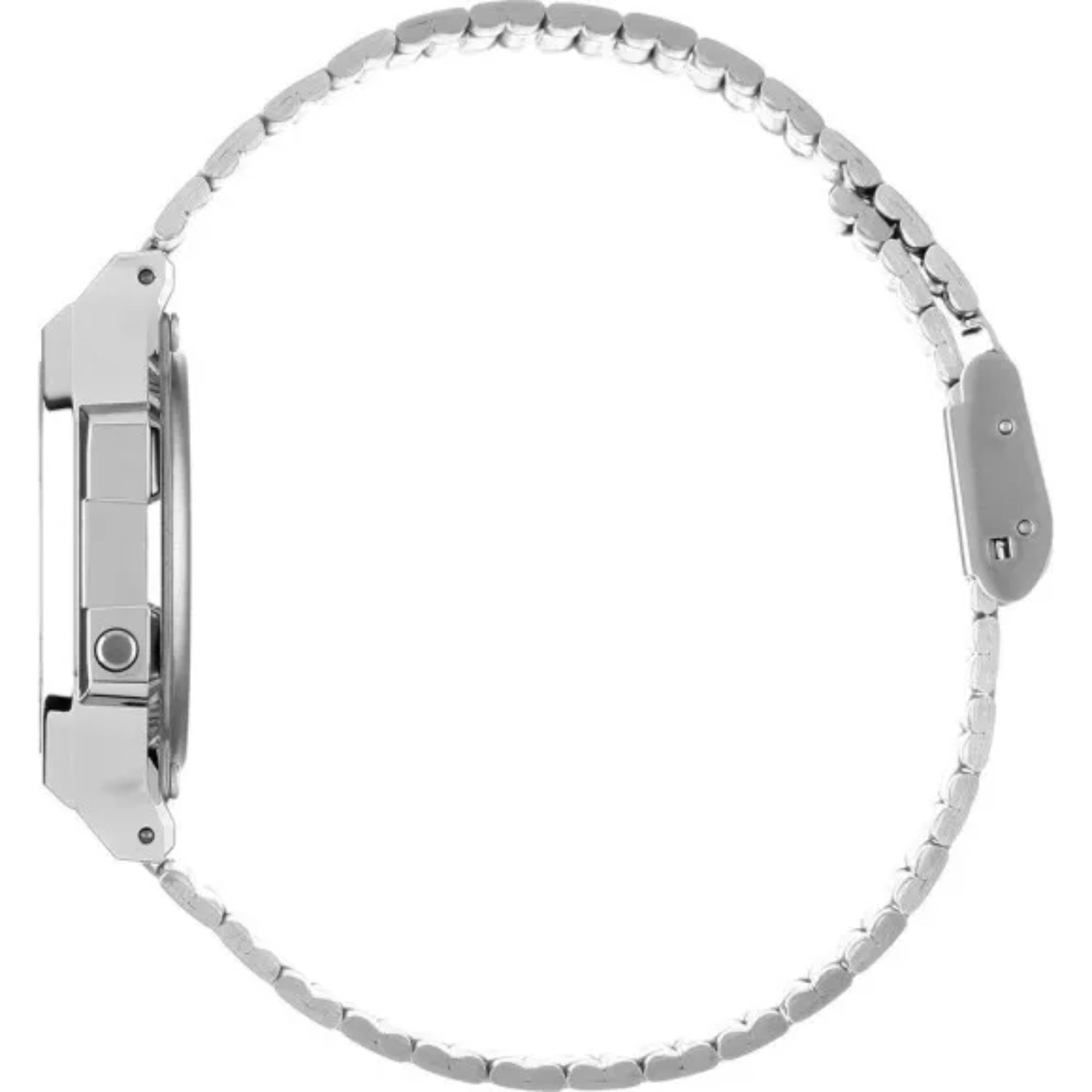 Casio Vintage Digital Stainless Steel Strap Unisex Watch A168WEHA-9AEF