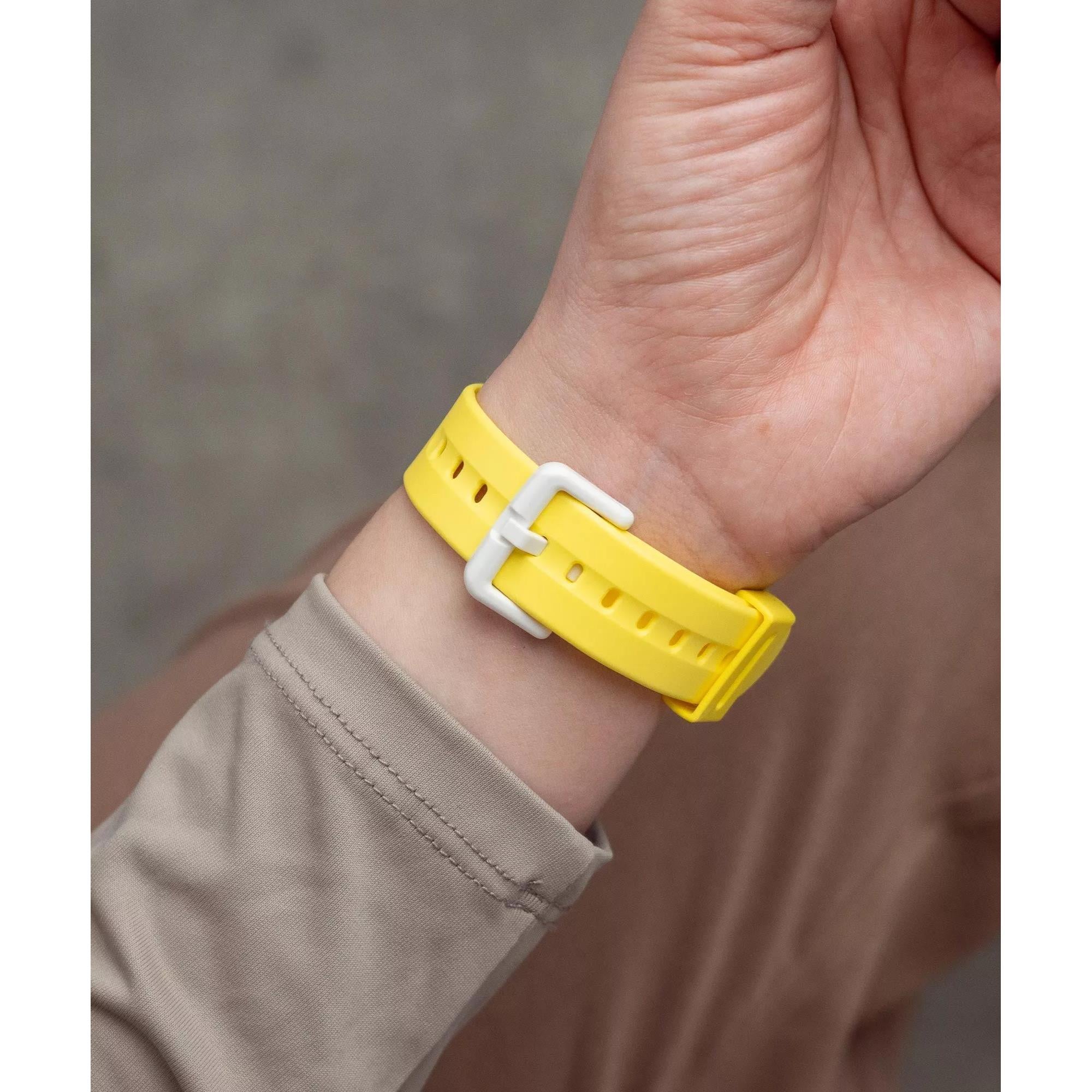 Casio BABY-G Series Digital Yellow Resin Strap Women's Watch BG-169CH-9ER