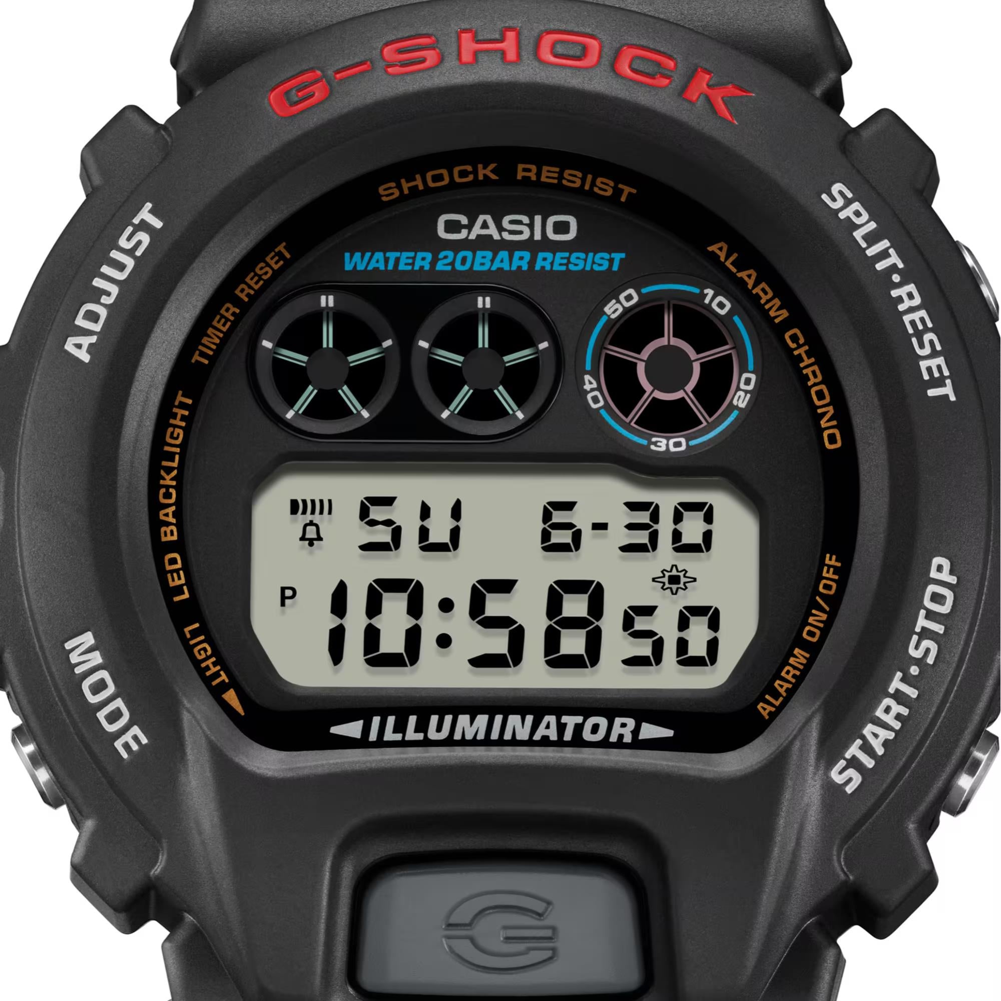 Casio G-Shock Classic Digital Black Resin Strap Men's Watch DW-6900U-1ER