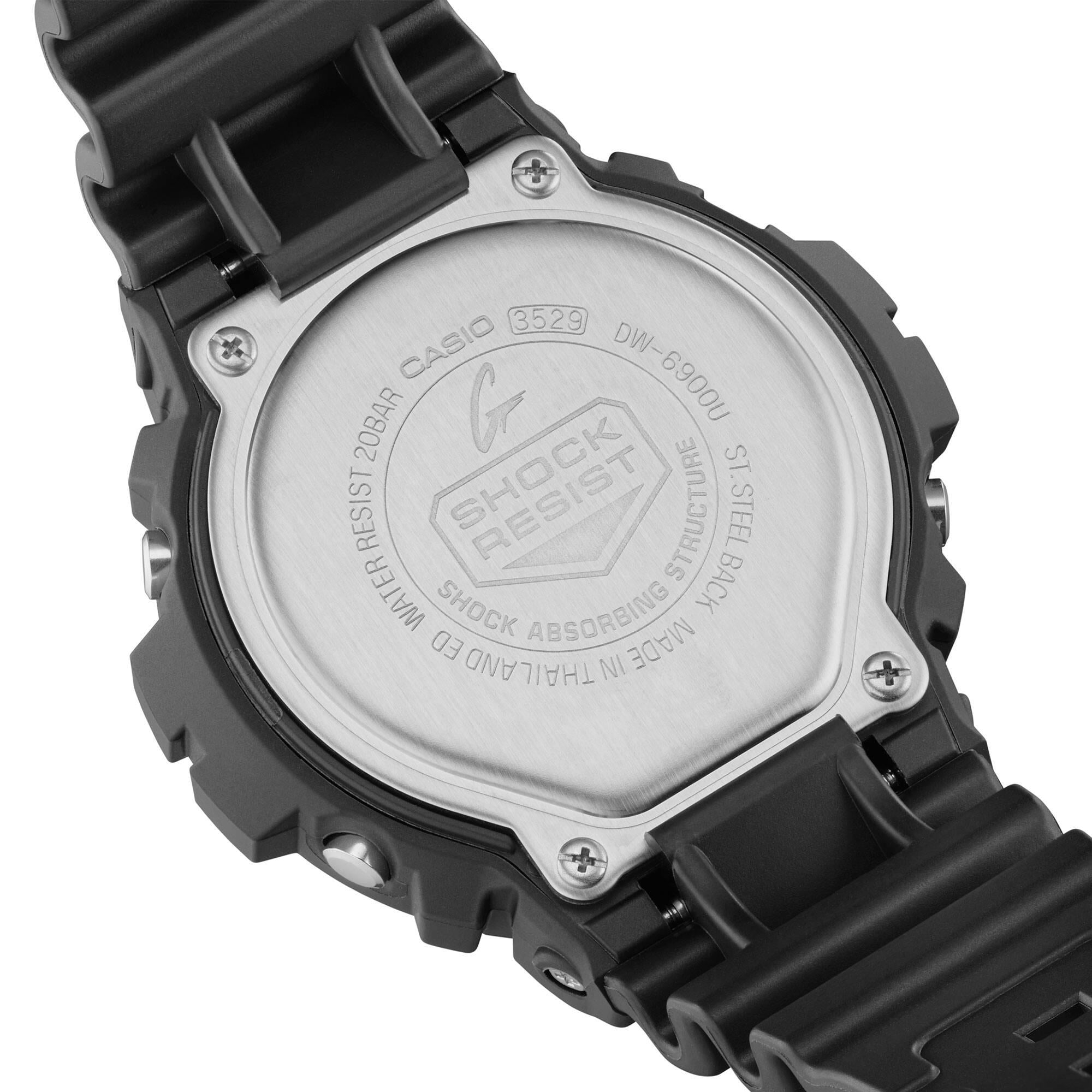 Casio G-Shock Classic Digital Black Resin Strap Men's Watch DW-6900U-1ER