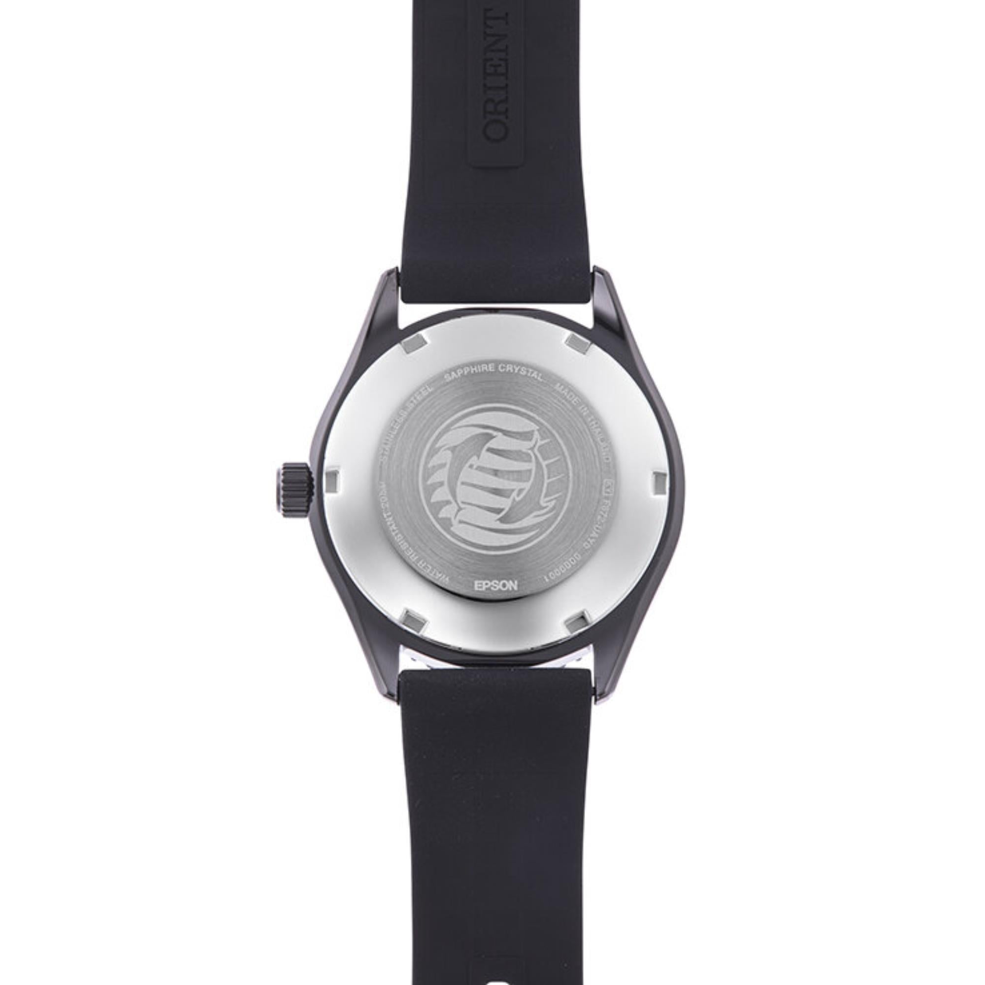 Orient Mako Automatic Grey Dial Rubber Strap Men's Dive Watch RA-AC0Q10N30B