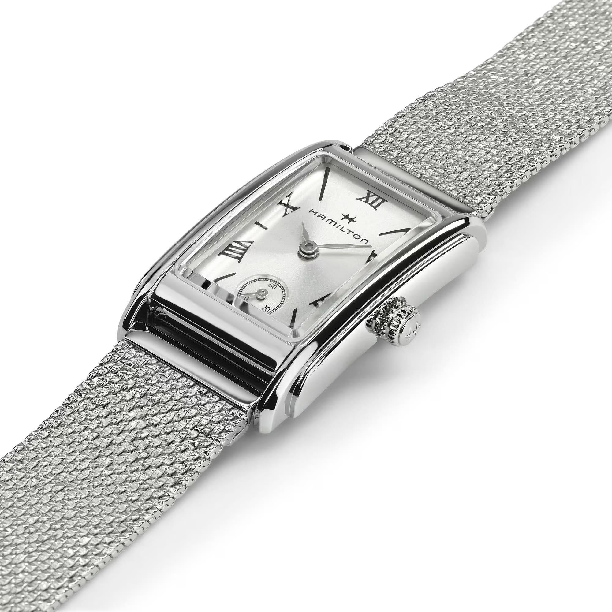 Hamilton American Classic Ardmore Quartz Silver Dial Steel Strap Women's Watch H11221150