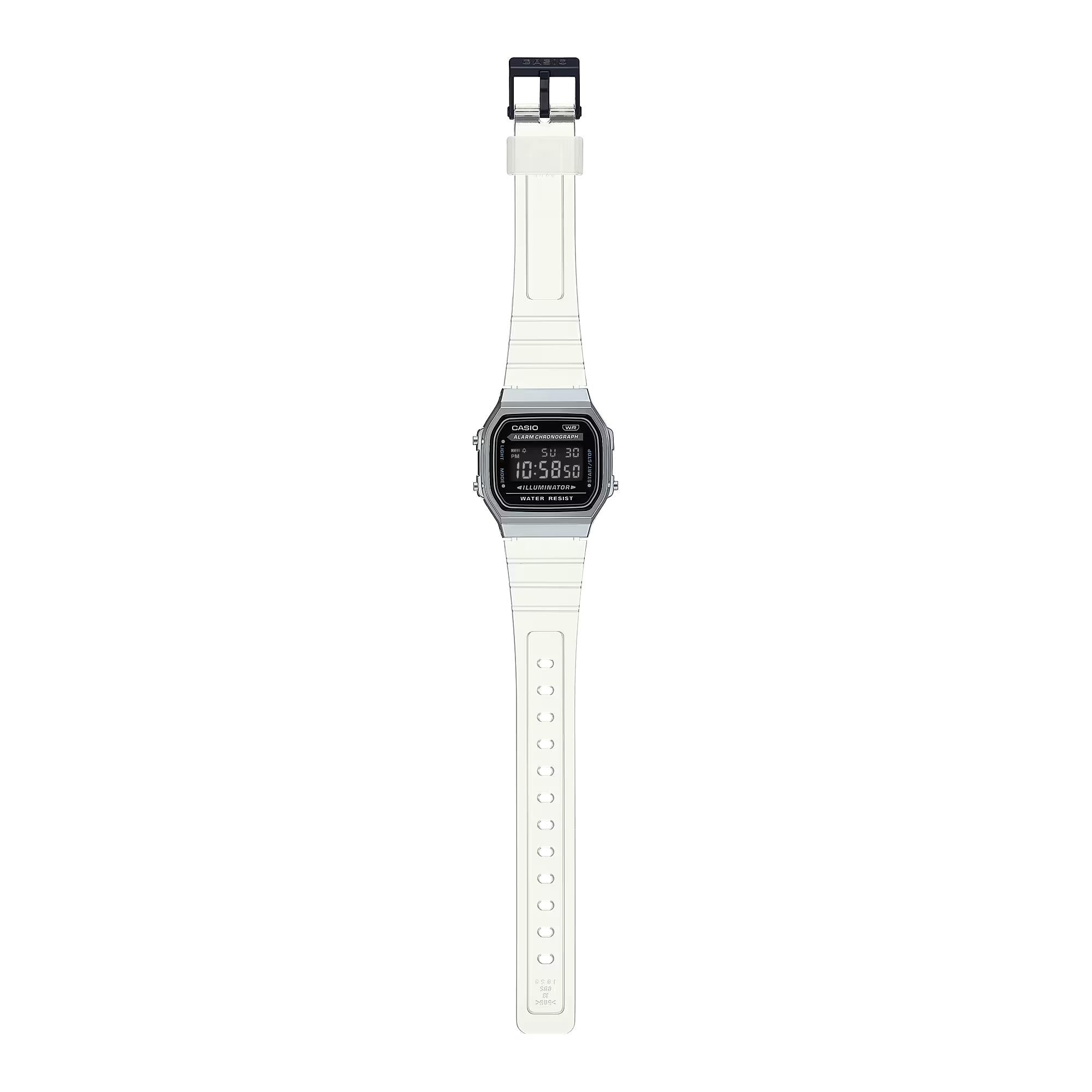 Casio Vintage Quartz Digital Resin Strap Unisex Watch A168XES-1BEF