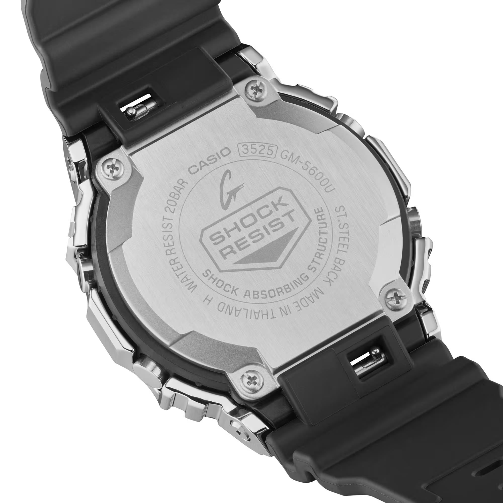 Casio G-Shock The Origin Digital Resin Strap Men's Watch GM-5600U-1ER