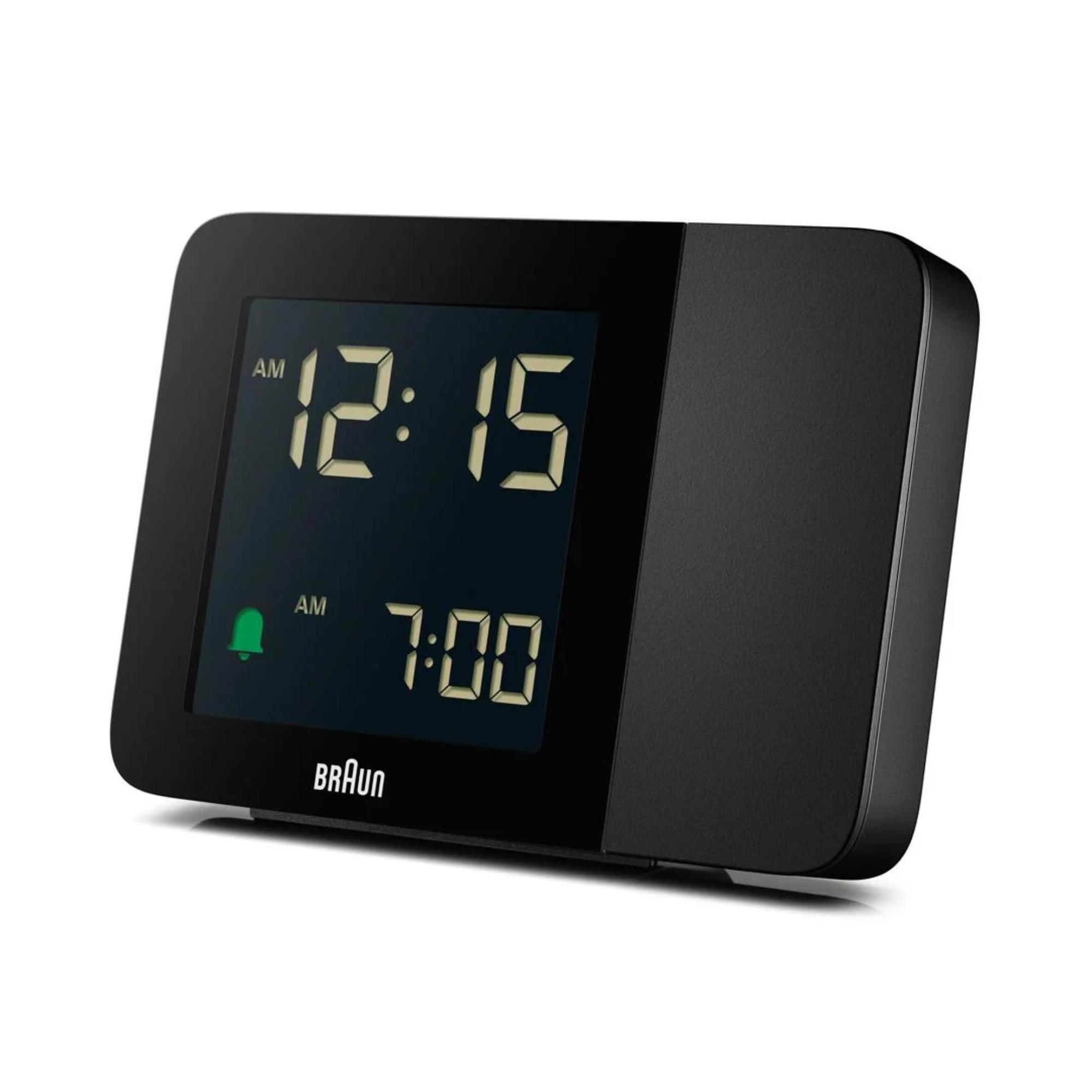 Braun Black Digital Projection Alarm Clock BC15BUK