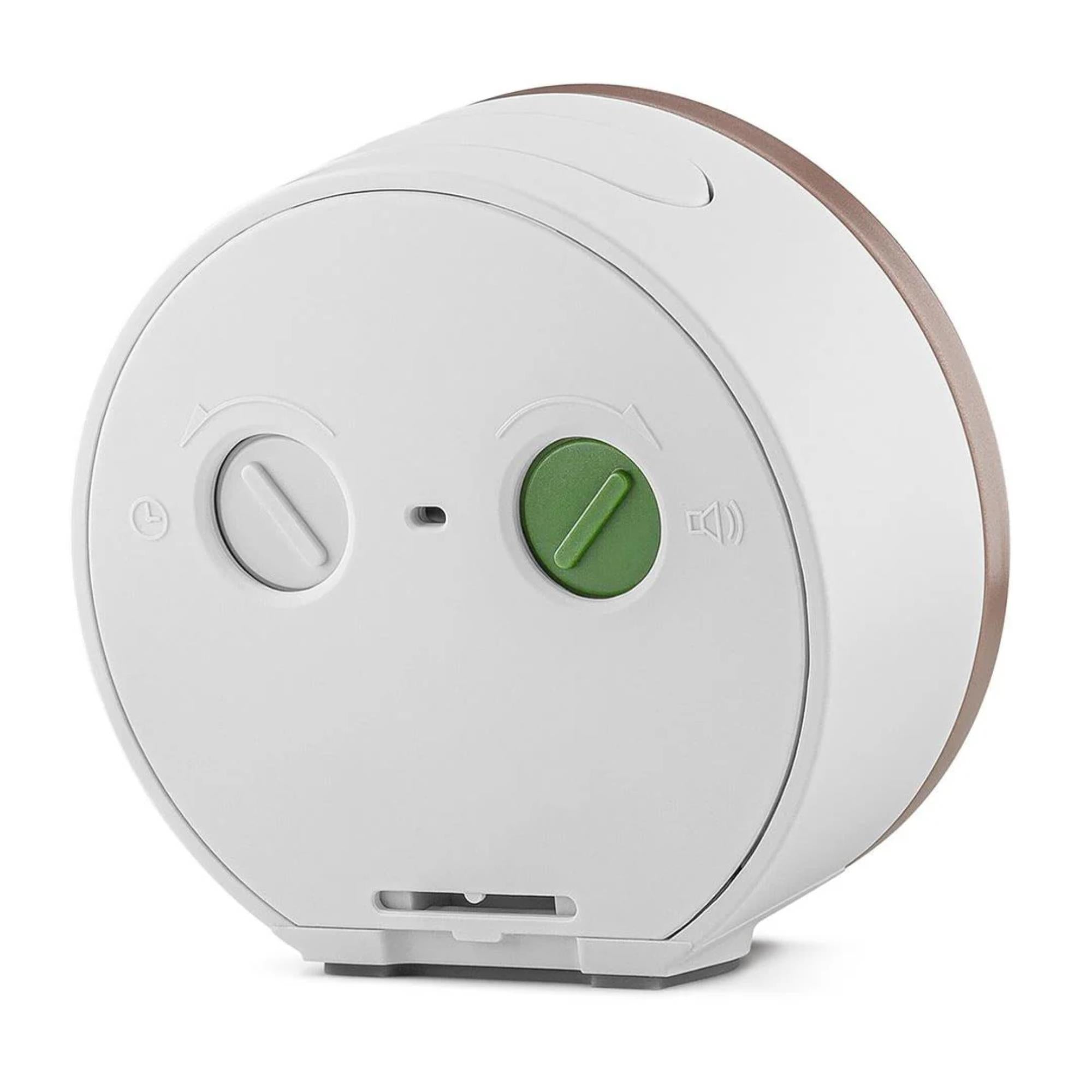 Braun Classic Quartz White Dial Alarm Clock BC12PW
