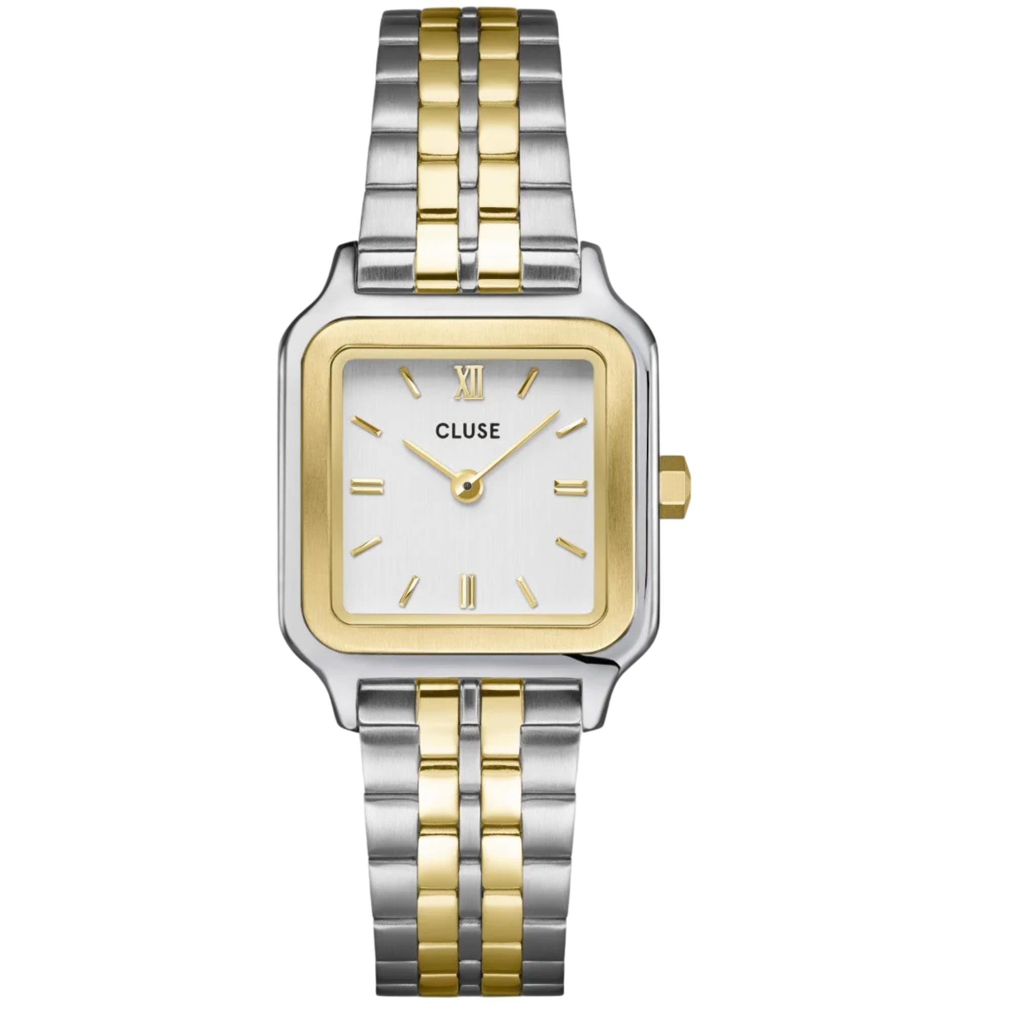 CLUSE Gracieuse Petite Quartz White Dial Steel Strap Women's Watch CW11801