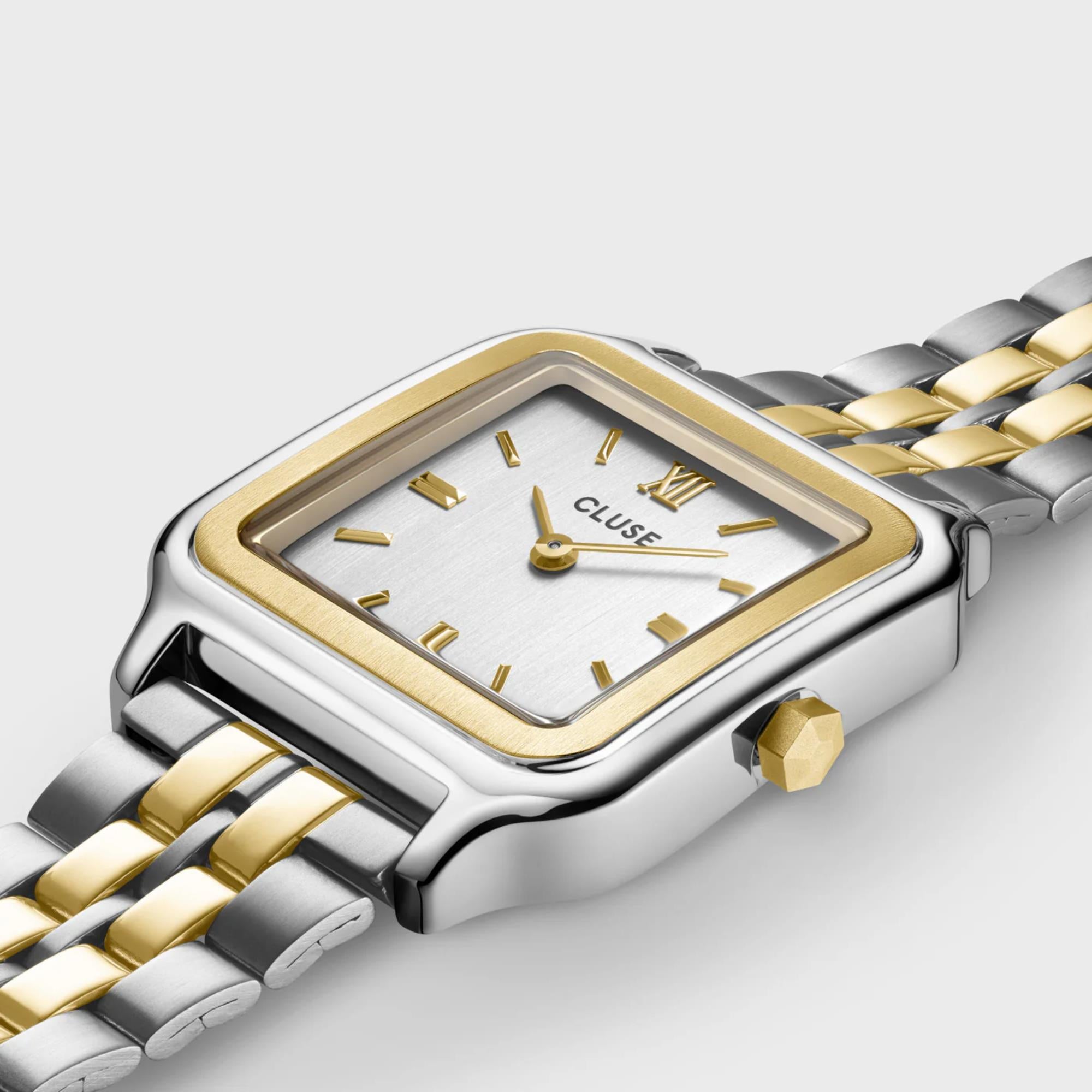 CLUSE Gracieuse Quartz White Dial Steel Strap Women's Watch CW11901