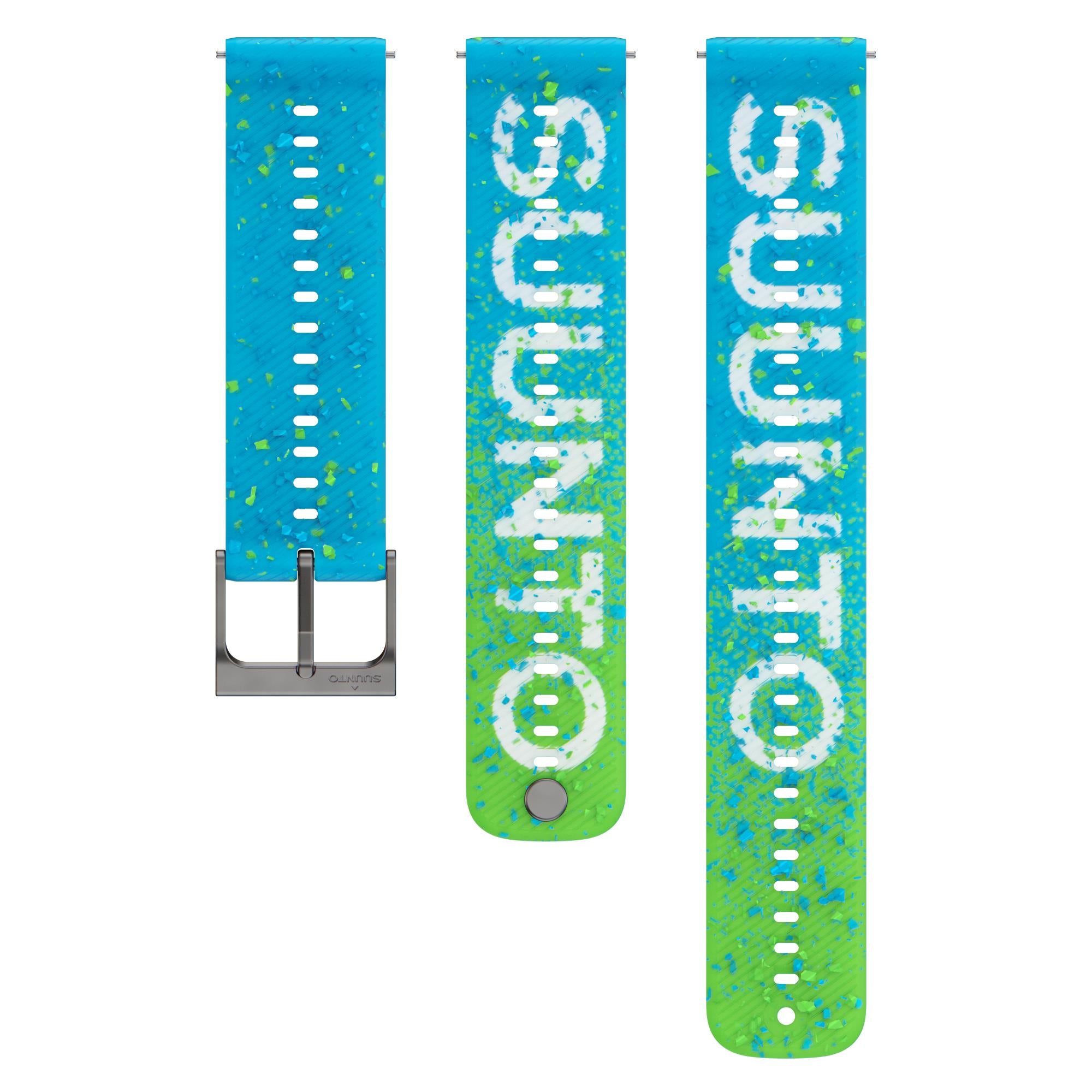 Suunto Athletic Power Blue 6 Silicone Watch Strap SS051070000