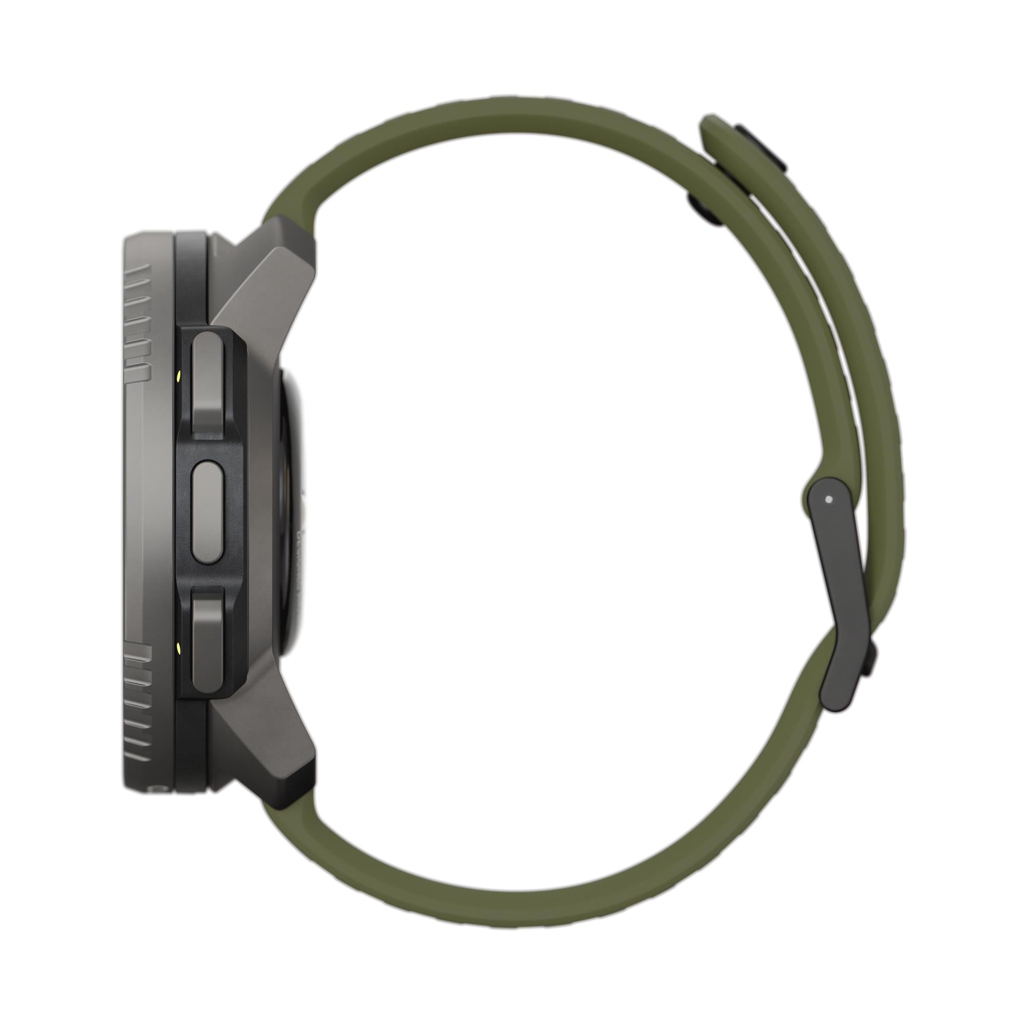 Suunto Vertical Titanium Solar Forest Digital Silicone Strap Unisex Smart Watch SS050859000