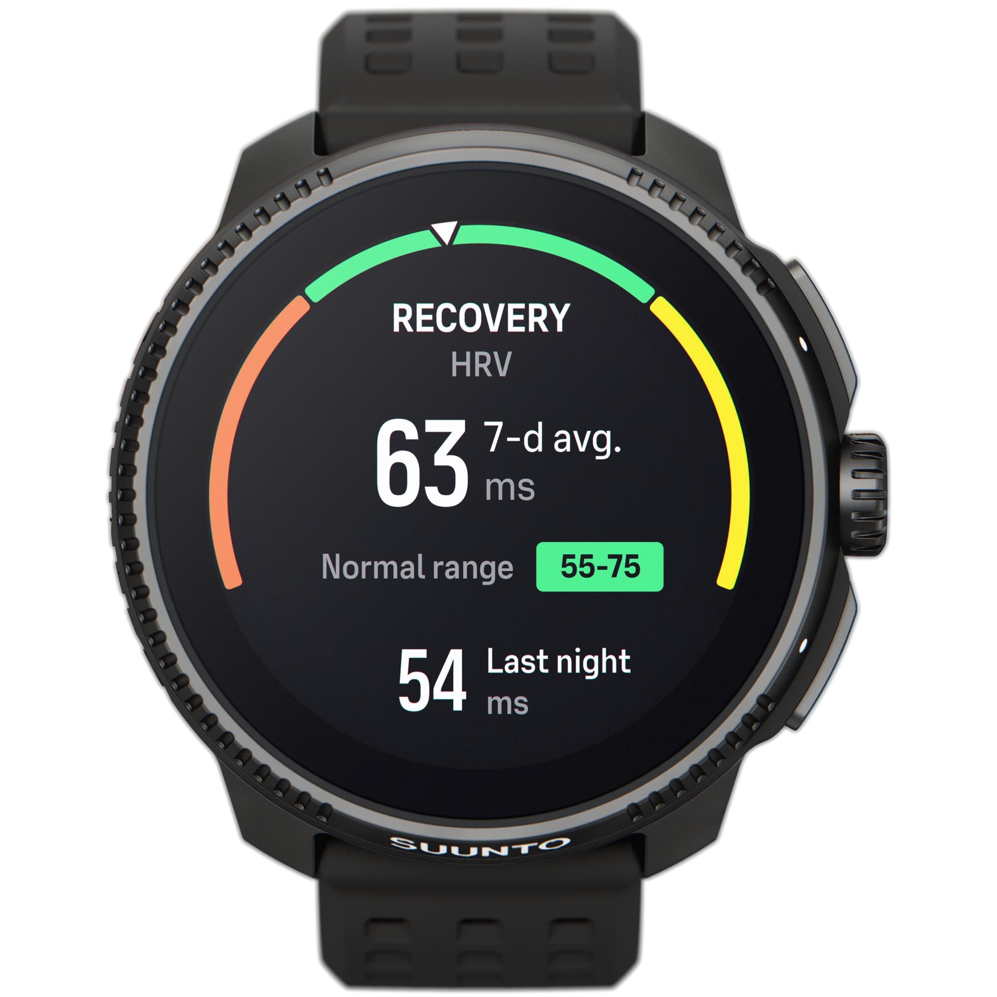 Suunto Race All Black Digital Silicone Strap Unisex Smart Watch SS050929000