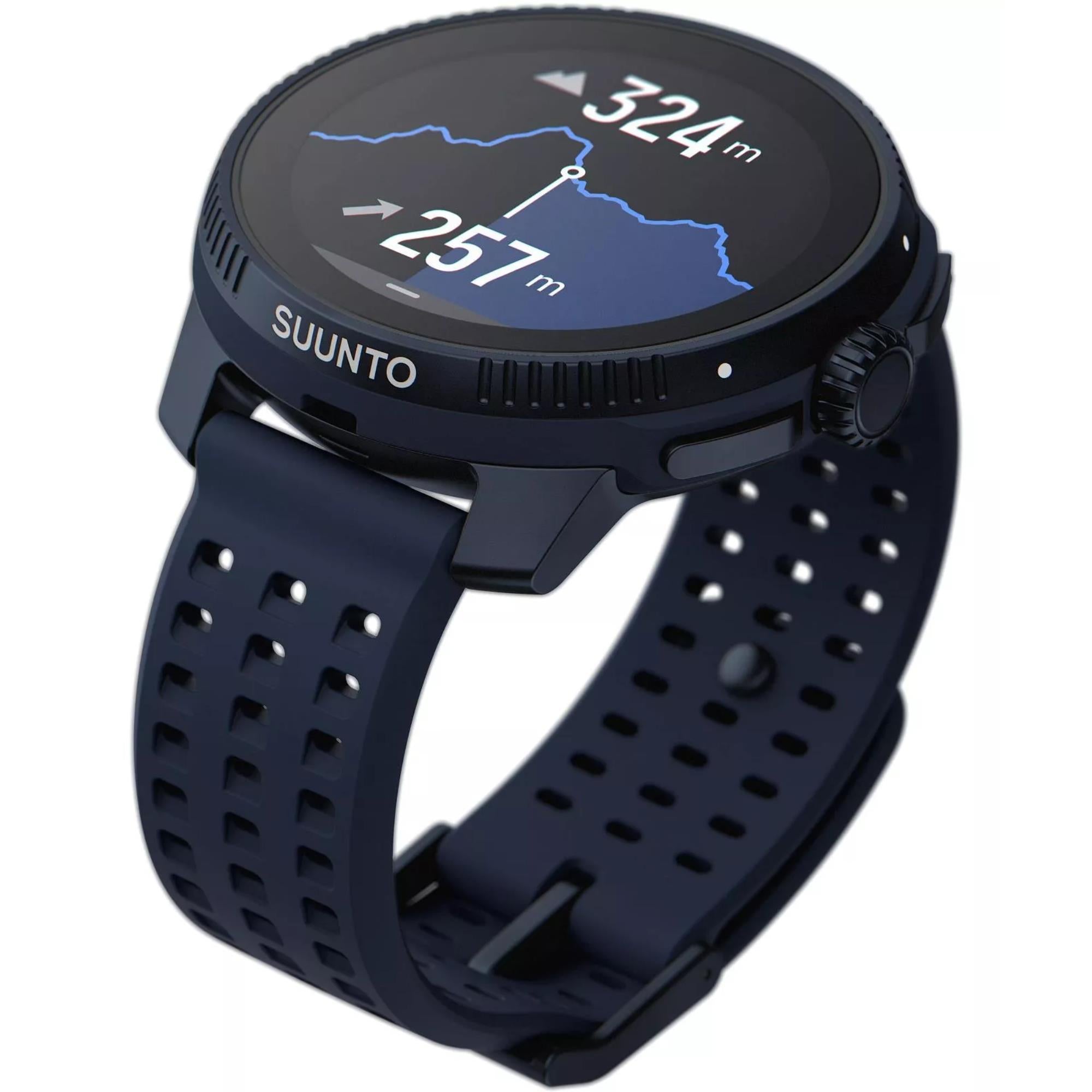 Suunto Race Midnight Digital Silicone Strap Unisex Smart Watch SS050930000