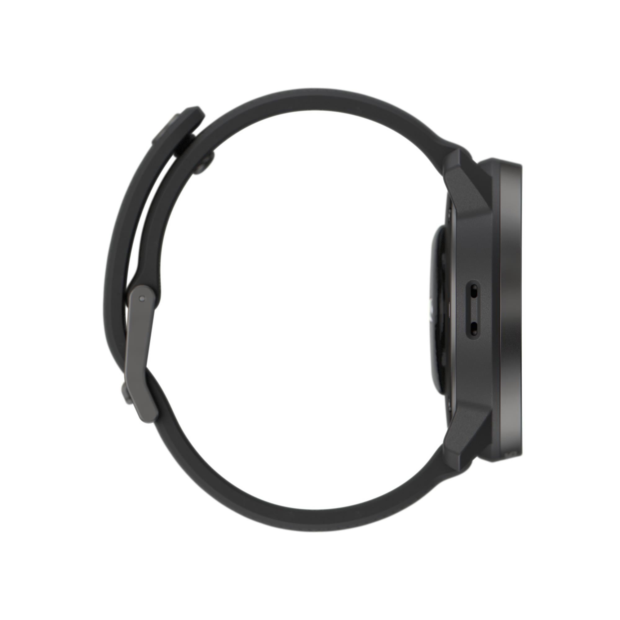 Suunto Race S All Black AMOLED Digital Silicone Strap Unisex Smart Fitness Watch SS051013000
