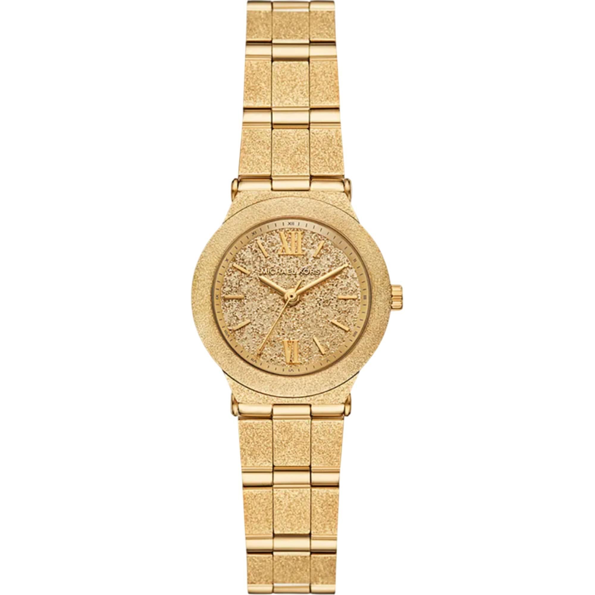 Michael Kors Billie Quartz Gold Dial Steel Strap Women's Watch MK7554