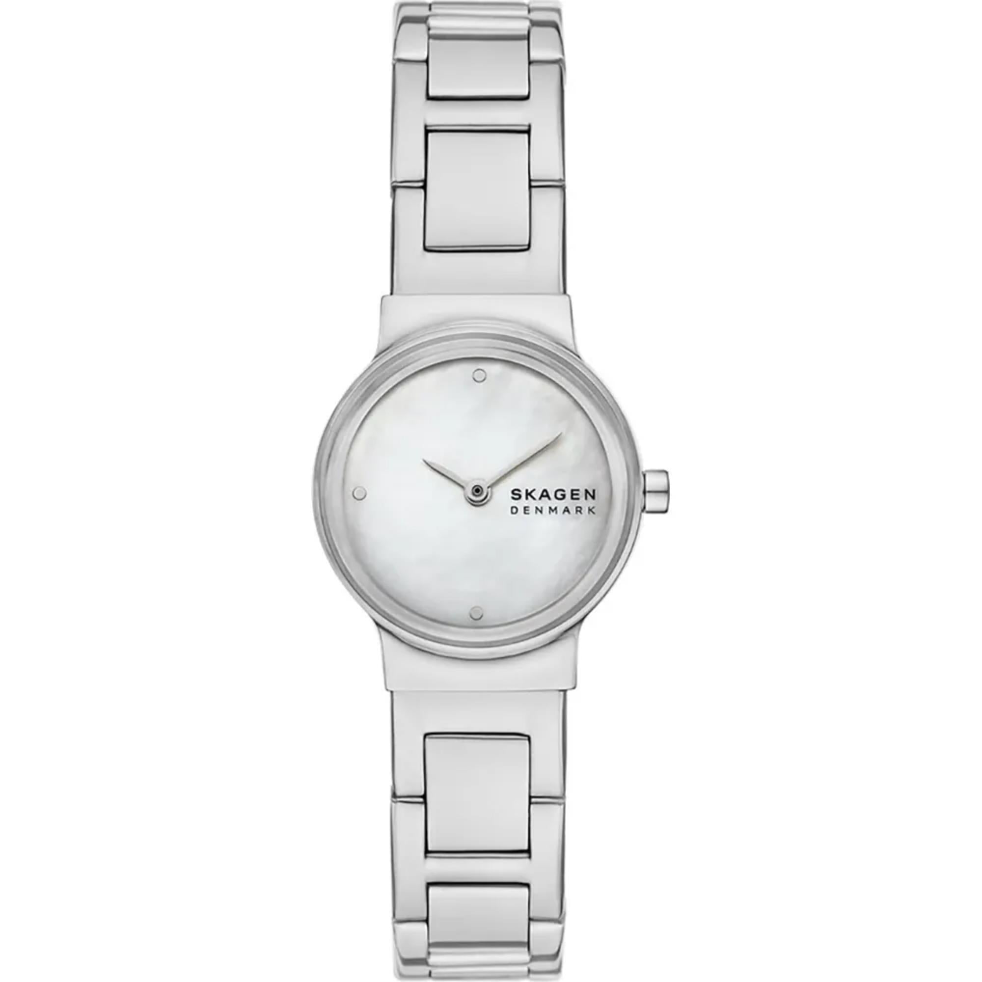 Skagen Freja Lille Quartz Mother of Pearl Dial Steel Strap Women's Watch SKW3168