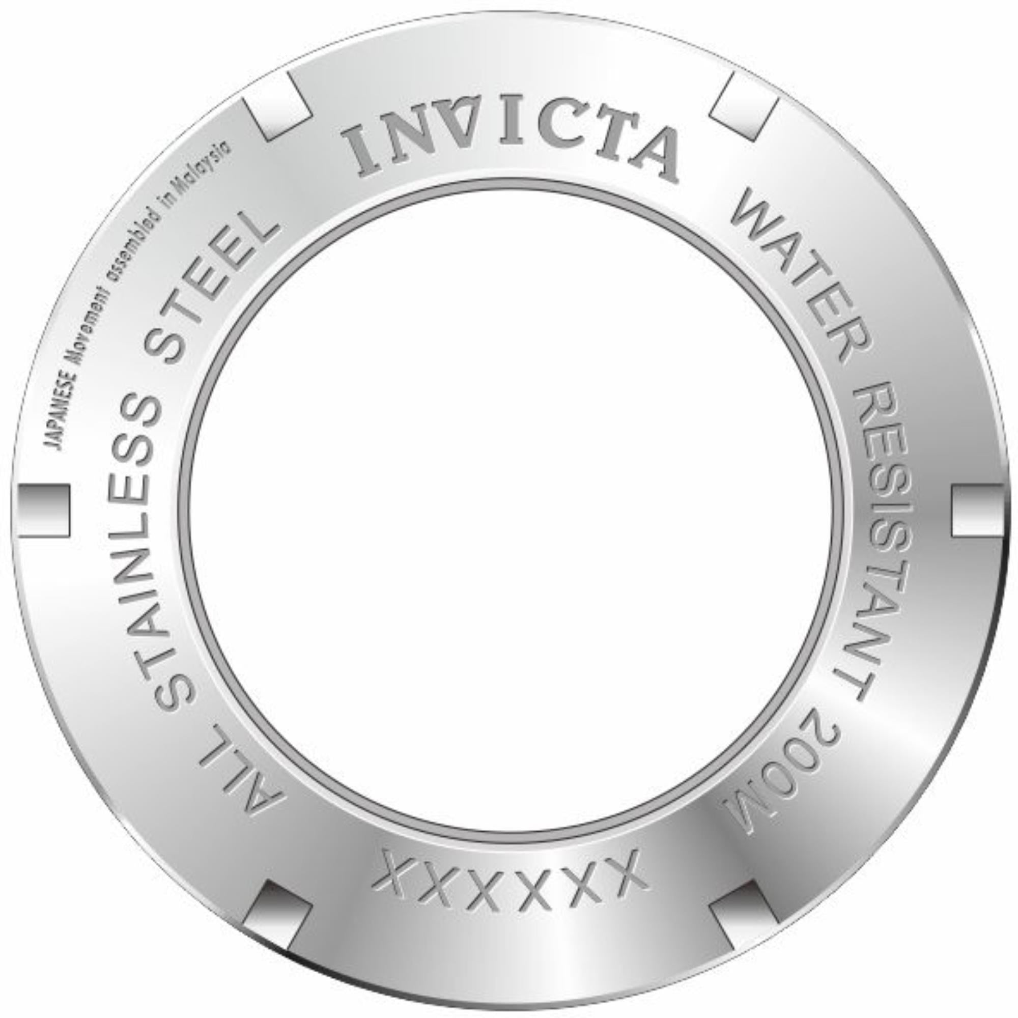 Invicta Pro Diver Automatic Black Dial Steel Strap Men's Watch 35854