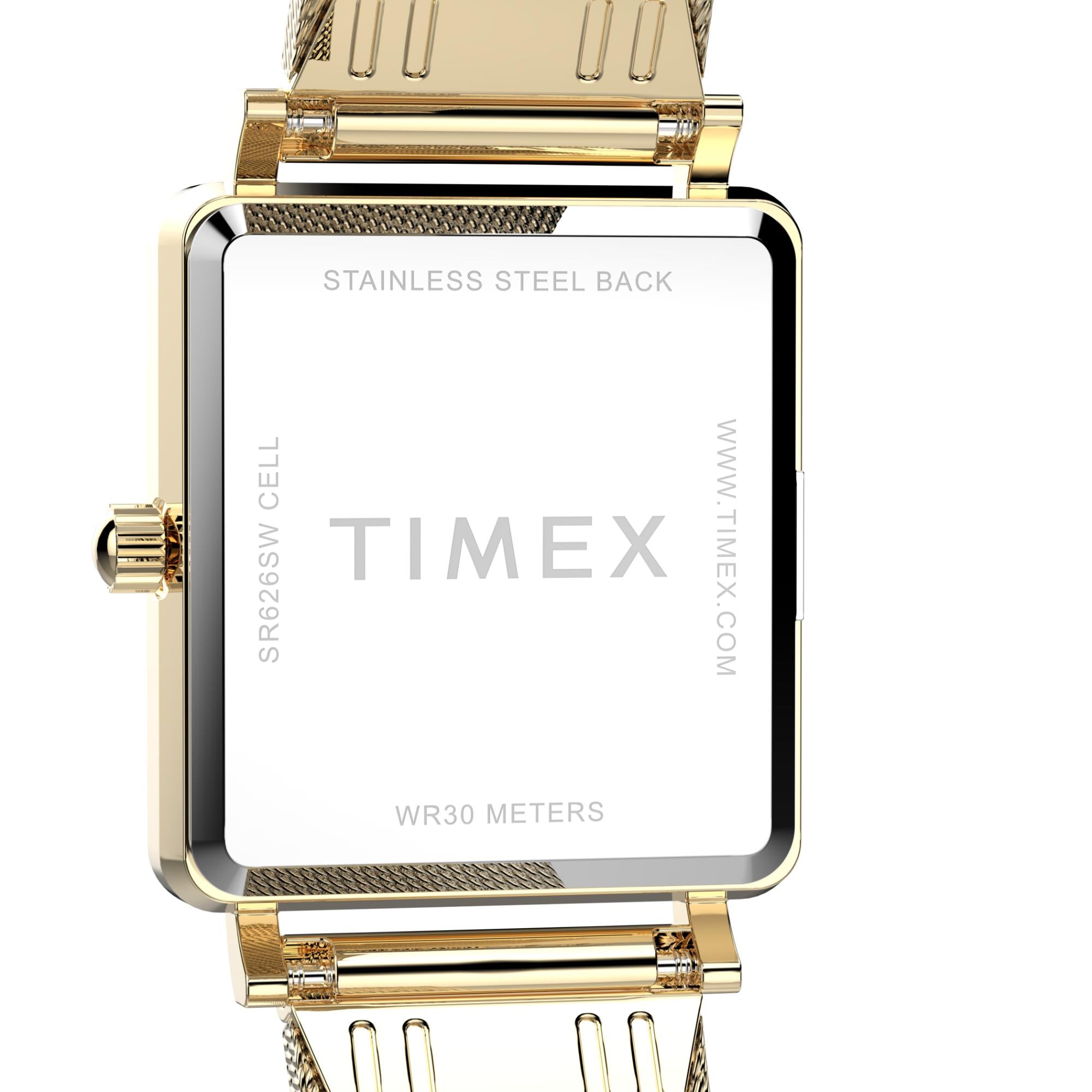 Timex Transcend Quartz Silver Dial Steel Strap Women's Watch TW2Y26100