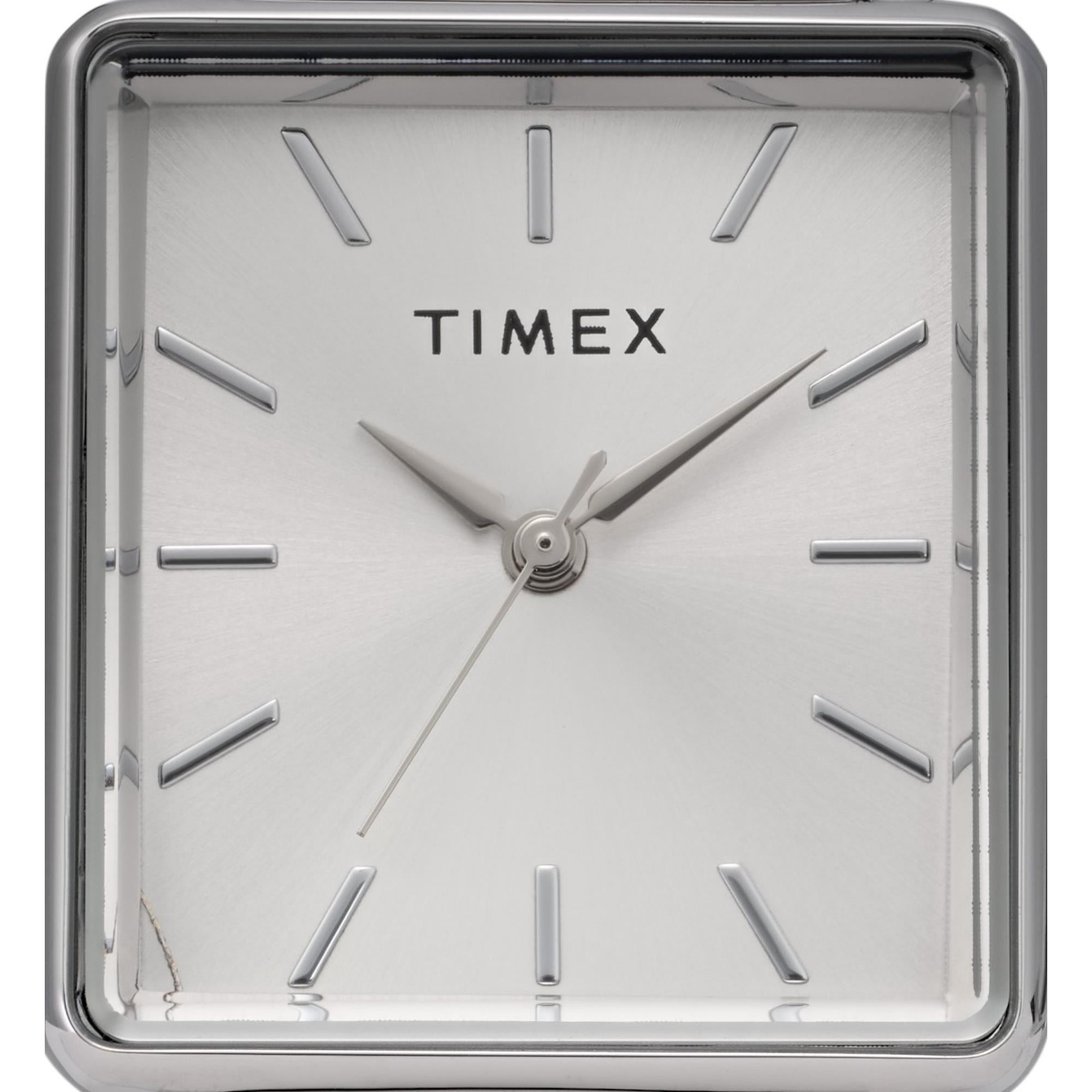 Timex Transcend Quartz Silver Dial Steel Strap Women's Watch TW2Y26300