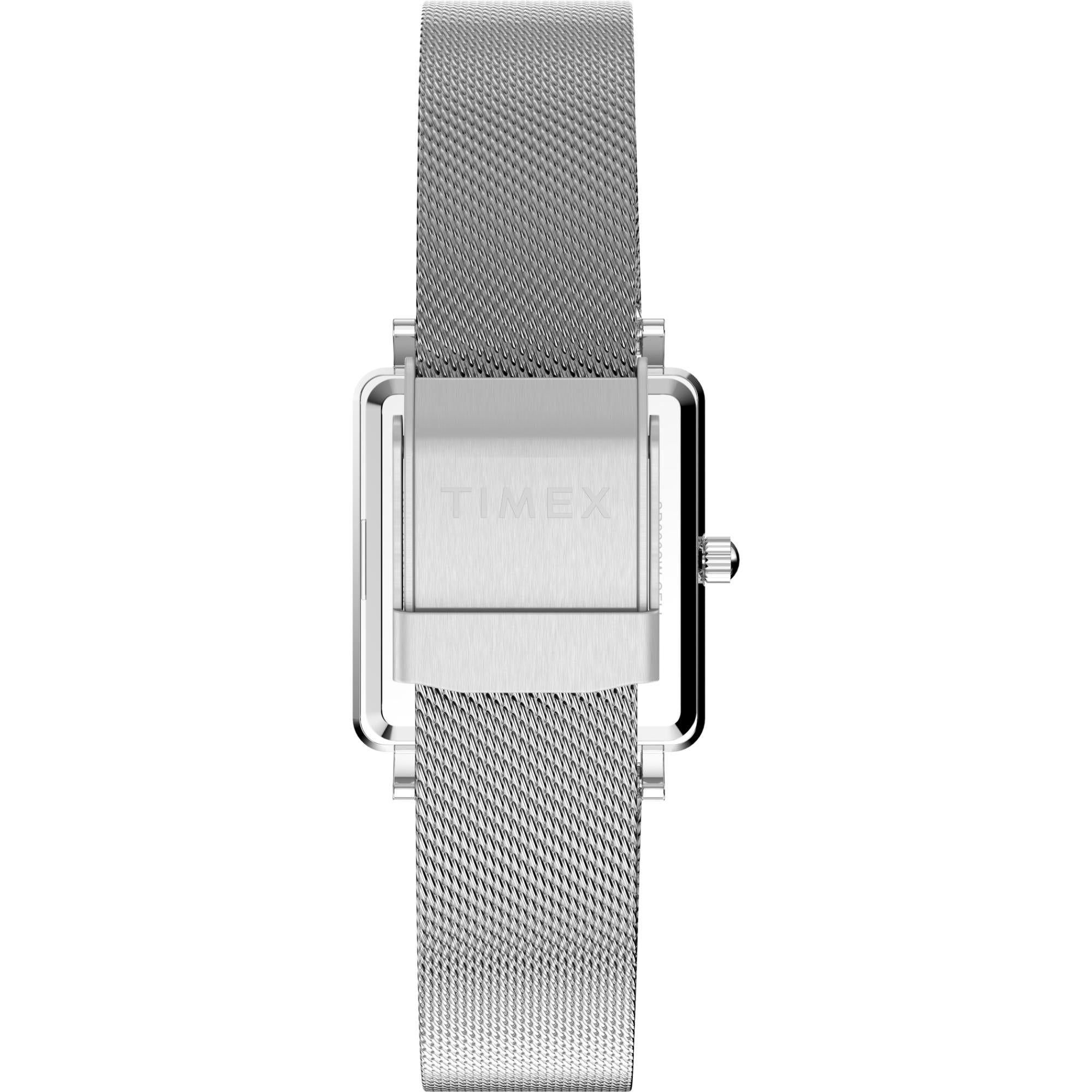 Timex Transcend Quartz Silver Dial Steel Strap Women's Watch TW2Y26300