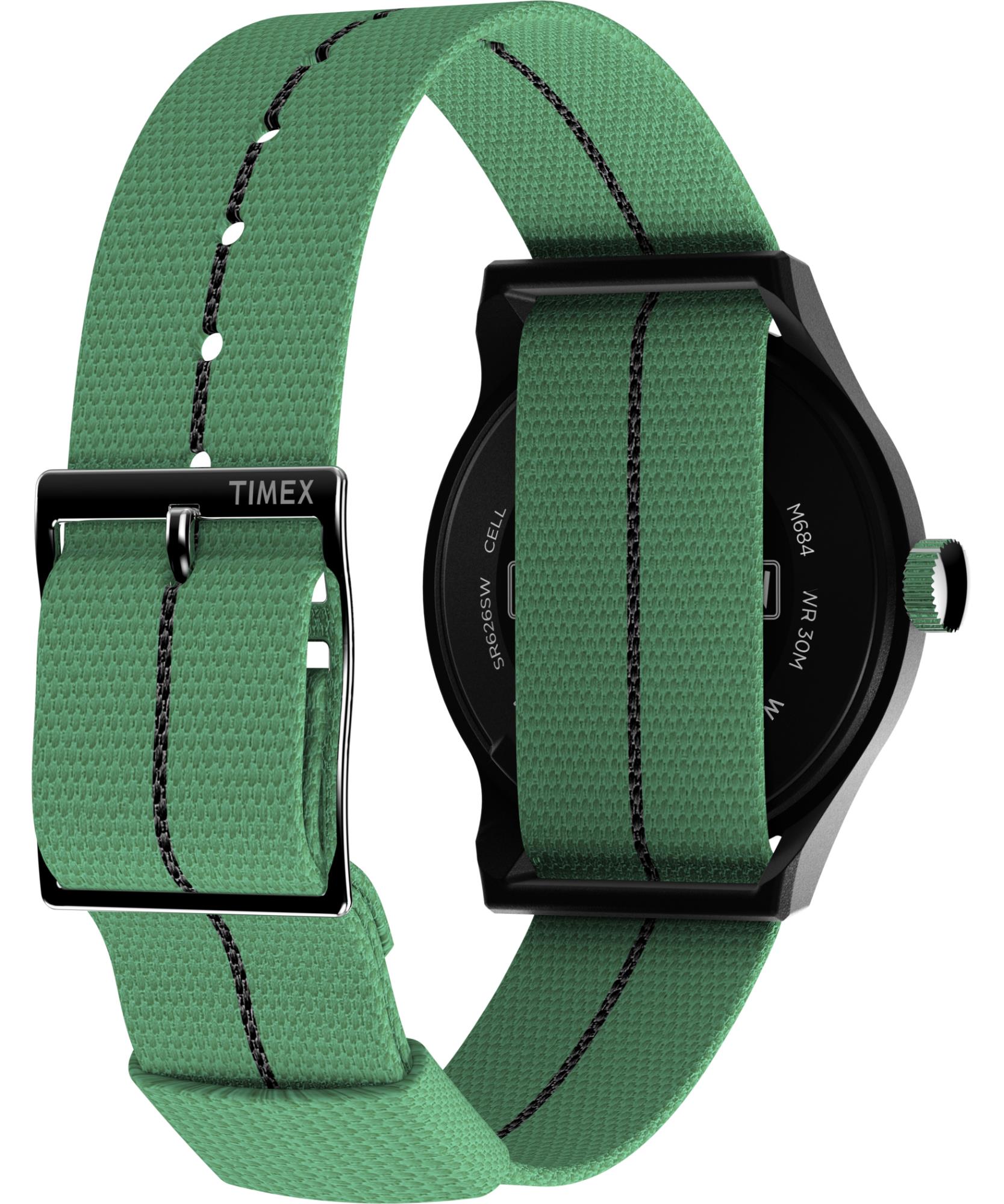 Timex Lab X Monopoly Quartz White Dial Textile Strap Men's Watch TW2Y47100