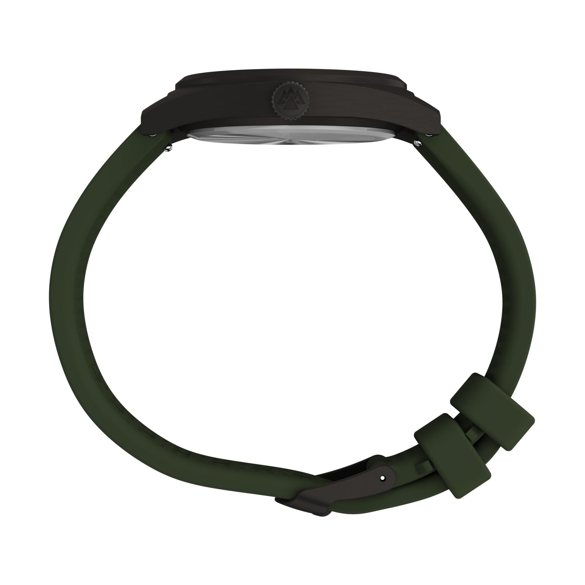 Timex Expedition Capstone Quartz Black Dial Silicone Strap Men's Watch TW2Y18000