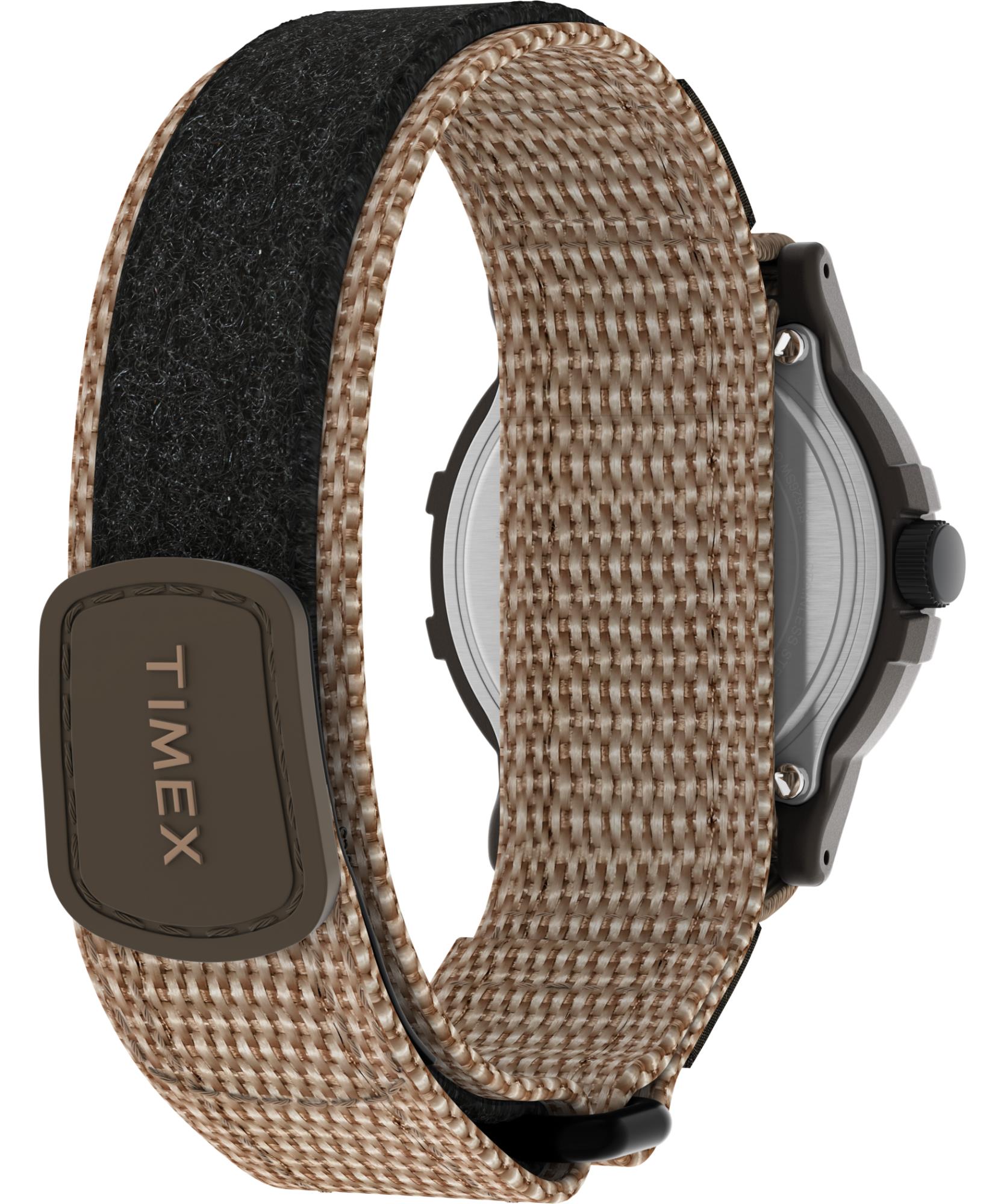 Timex X Peanuts Camper Ski Quartz Multicolour Dial Textile Strap Men's Watch TW4B34900