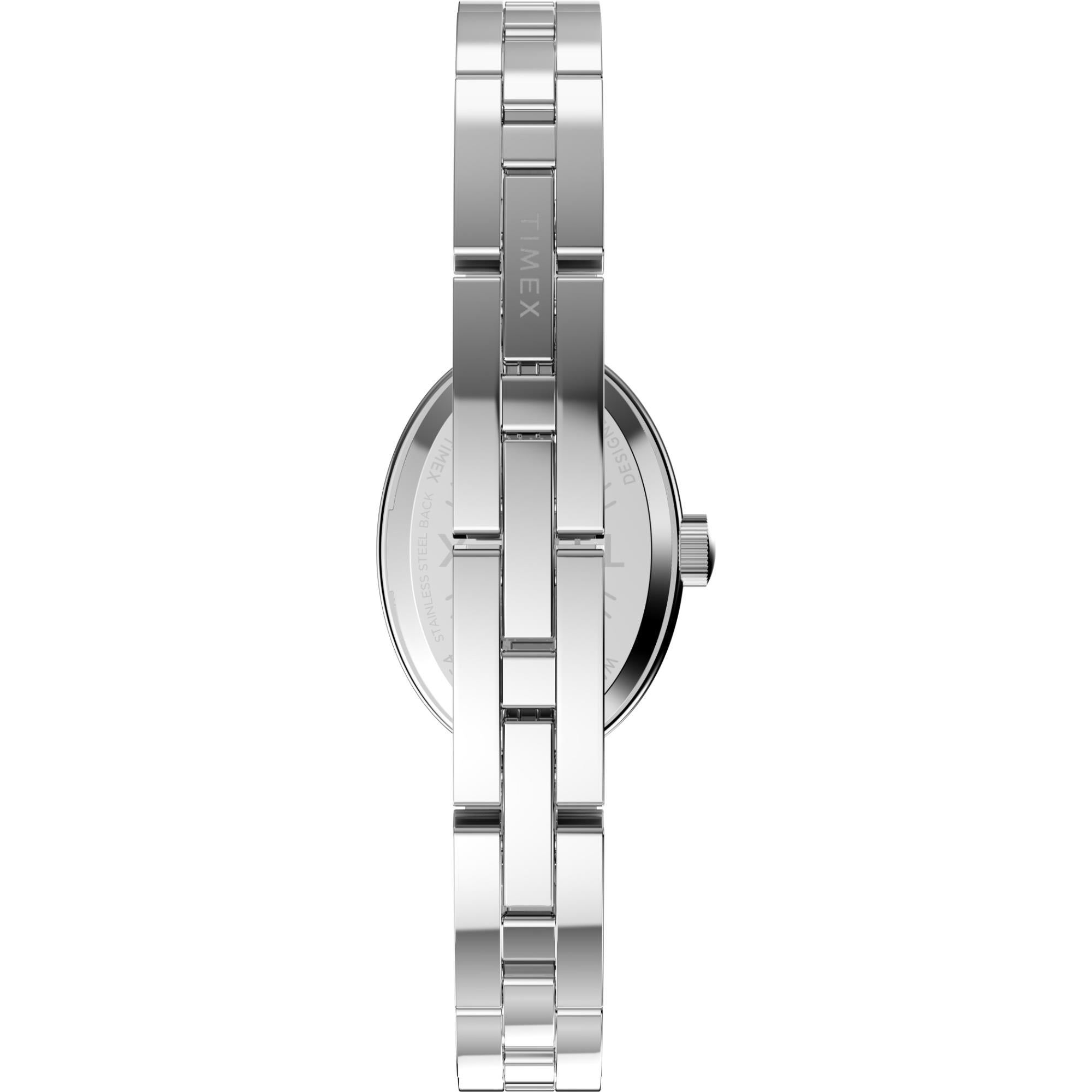 Timex Trend Cavatina Quartz Turquoise Dial Steel Strap Women's Watch TW2Y26600